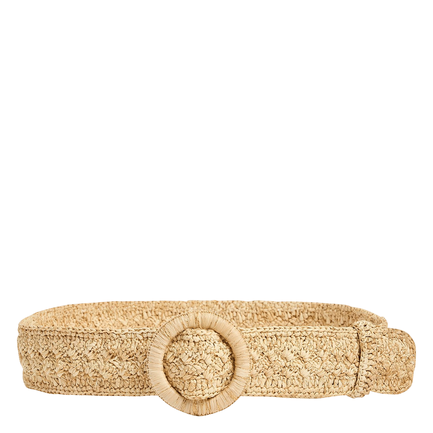 Ceintuur van raffia VANESSA BRUNO Beige