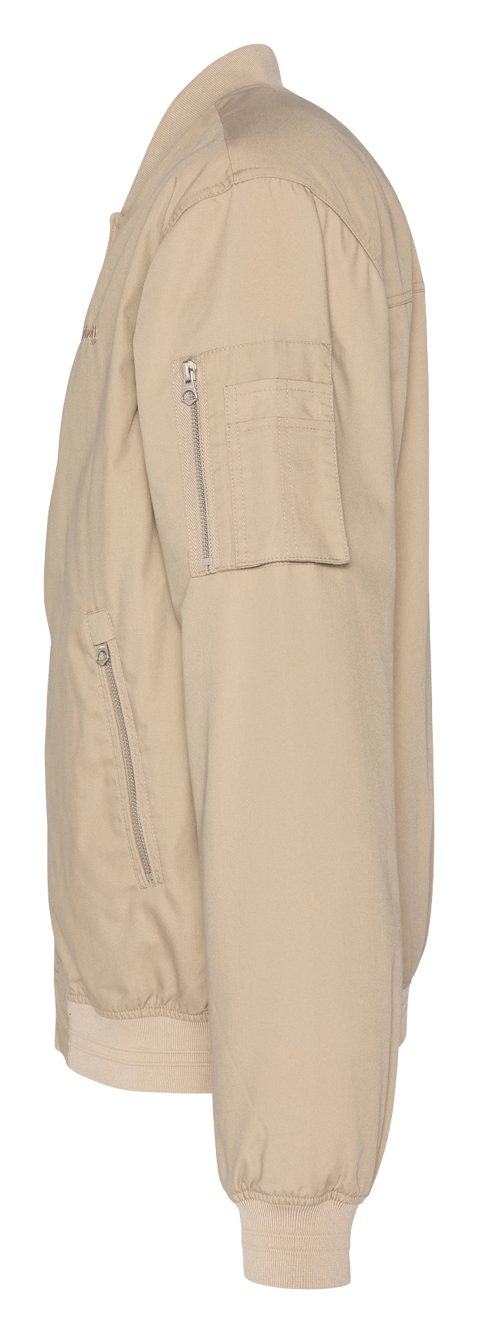 Straight teddy collar jacket SCHOTT Beige