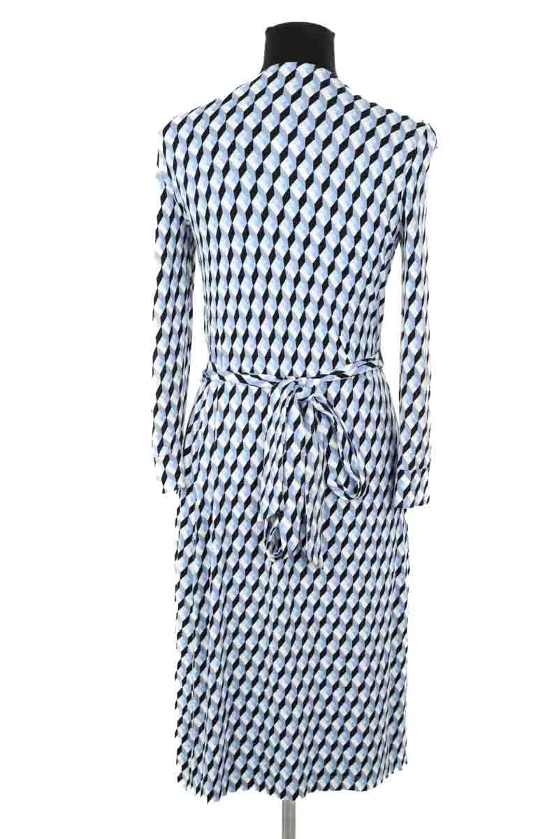 Dress DIANE VON FURSTENBERG - Seconde Main Blue