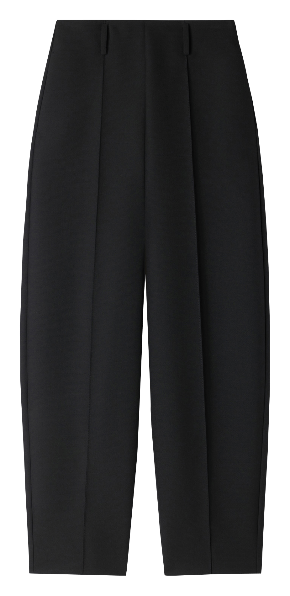 Pantalon taille haute droit uni SANDRO Noir