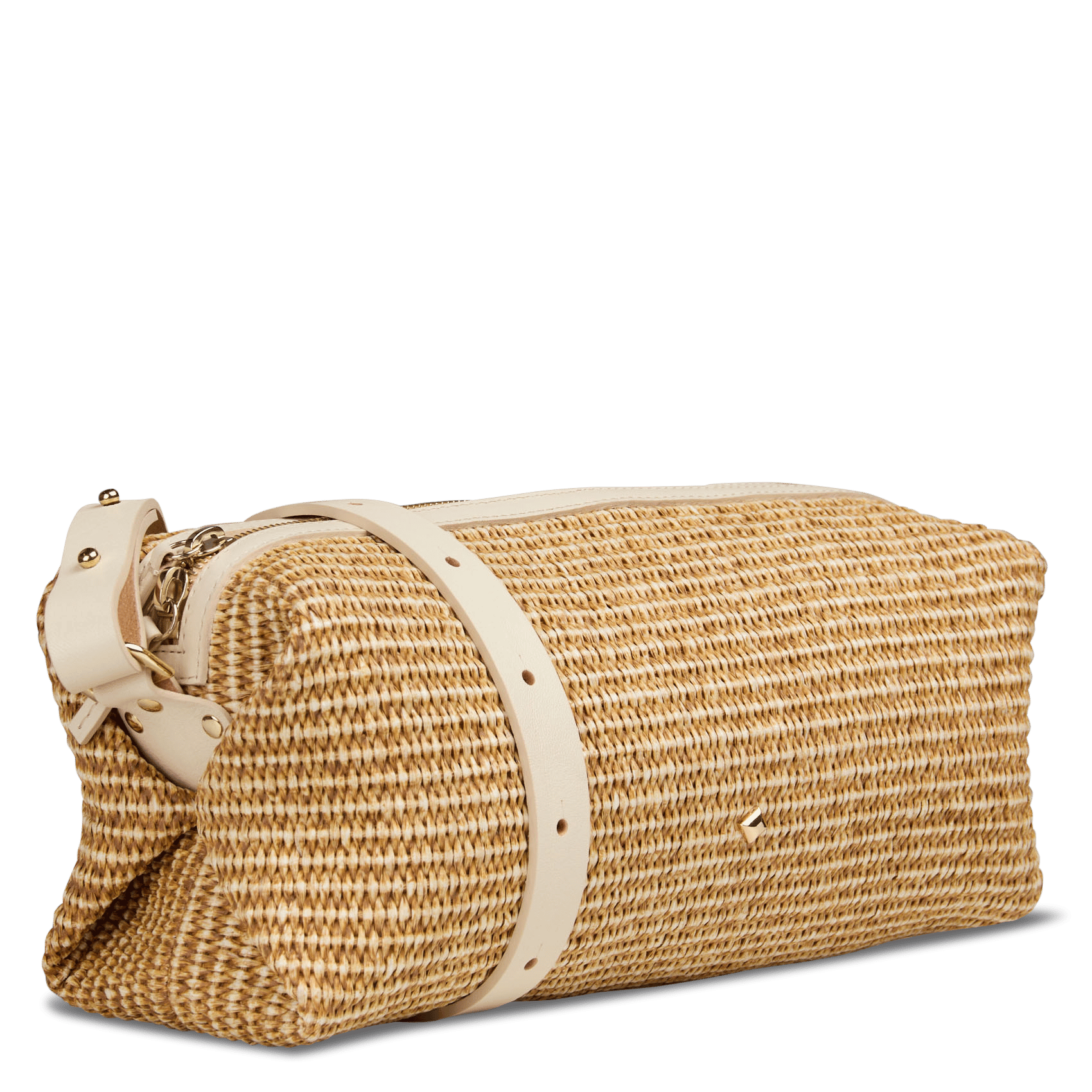 Sac bandoulière en coton mélangé HERBERT FRERE SOEUR Multicolore