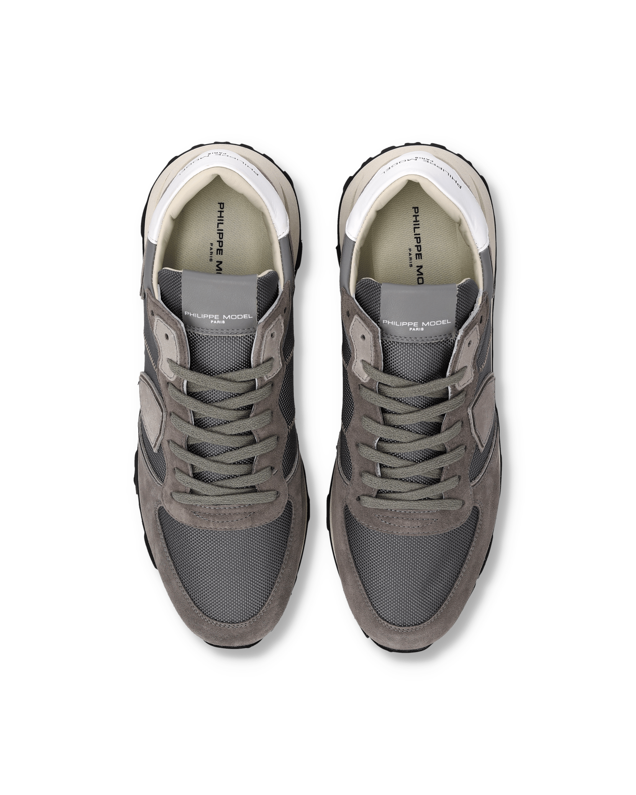 High-top running sneakers | Grey PHILIPPE MODEL Men