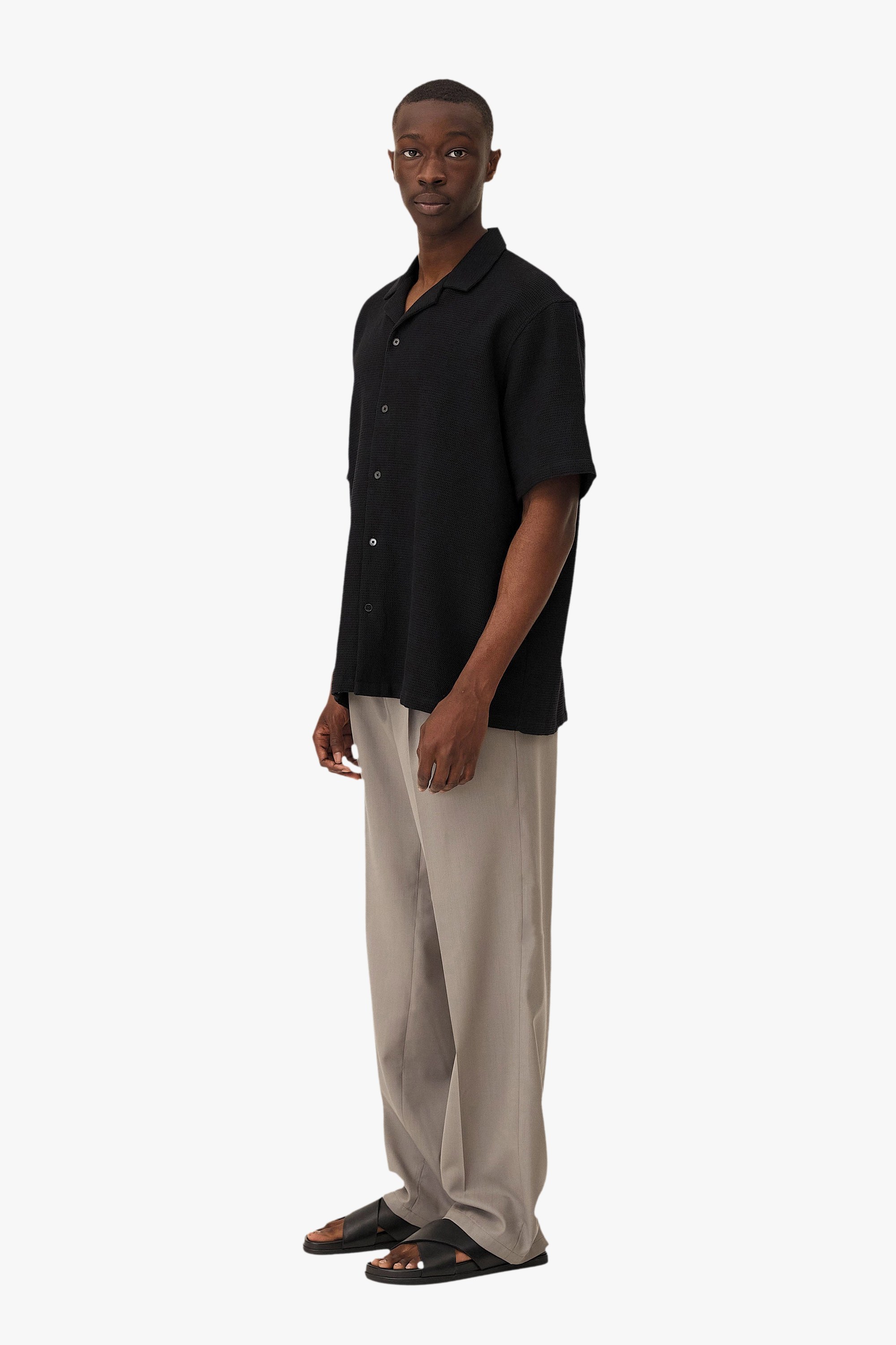 Casual Orleans Shirt Noyoco Black