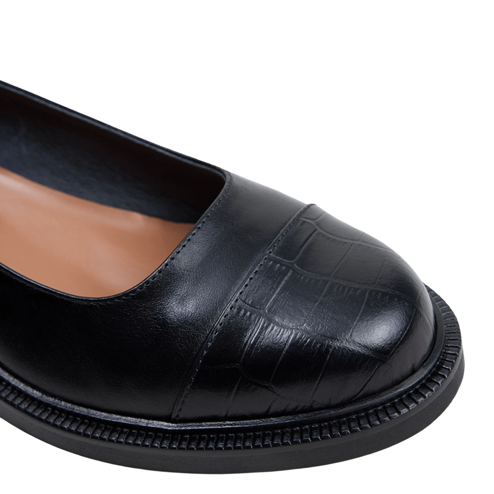 Ballerines en cuir JONAK Noir