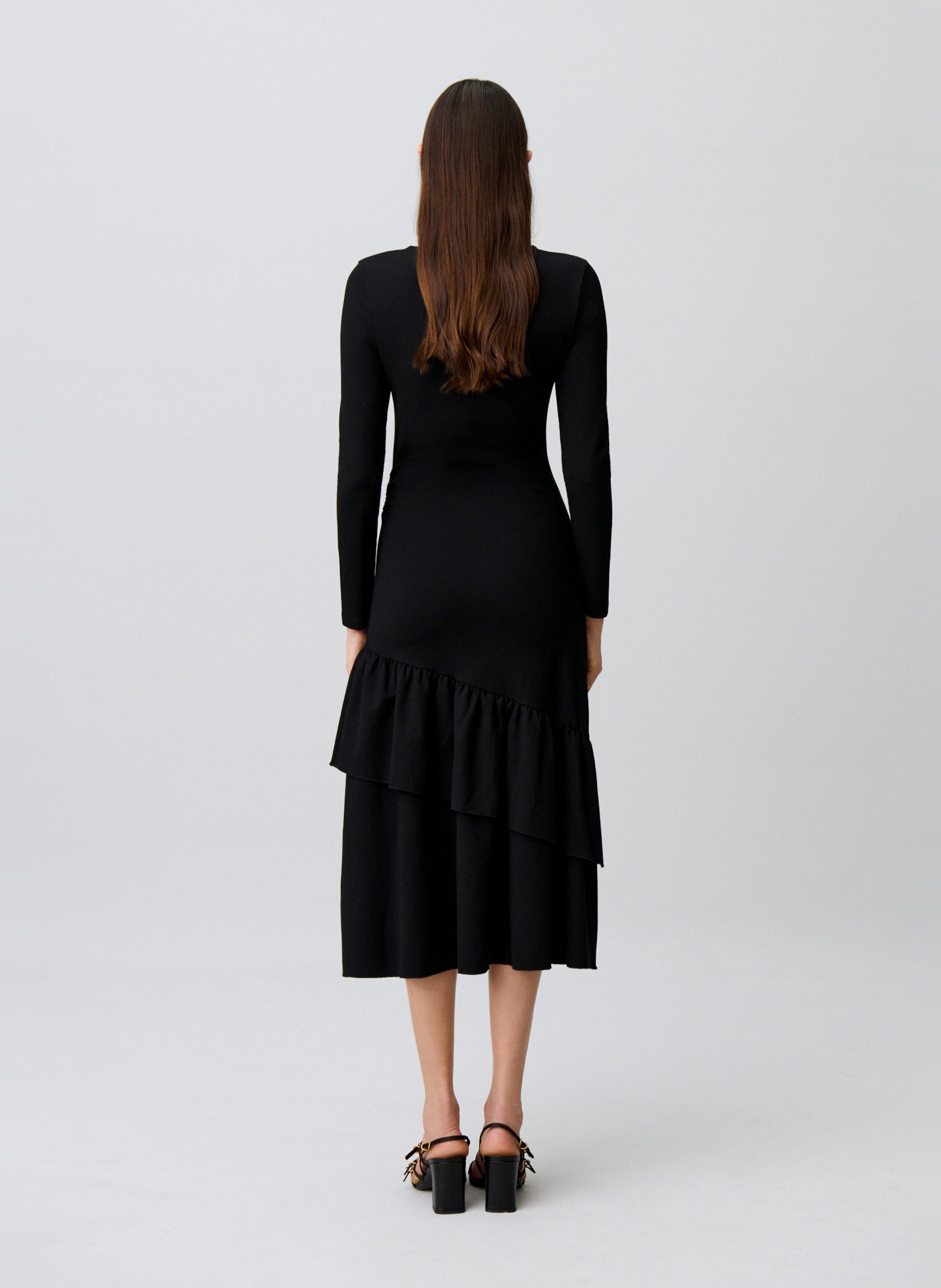 Robe midi cintrée CLAUDIE PIERLOT Noir