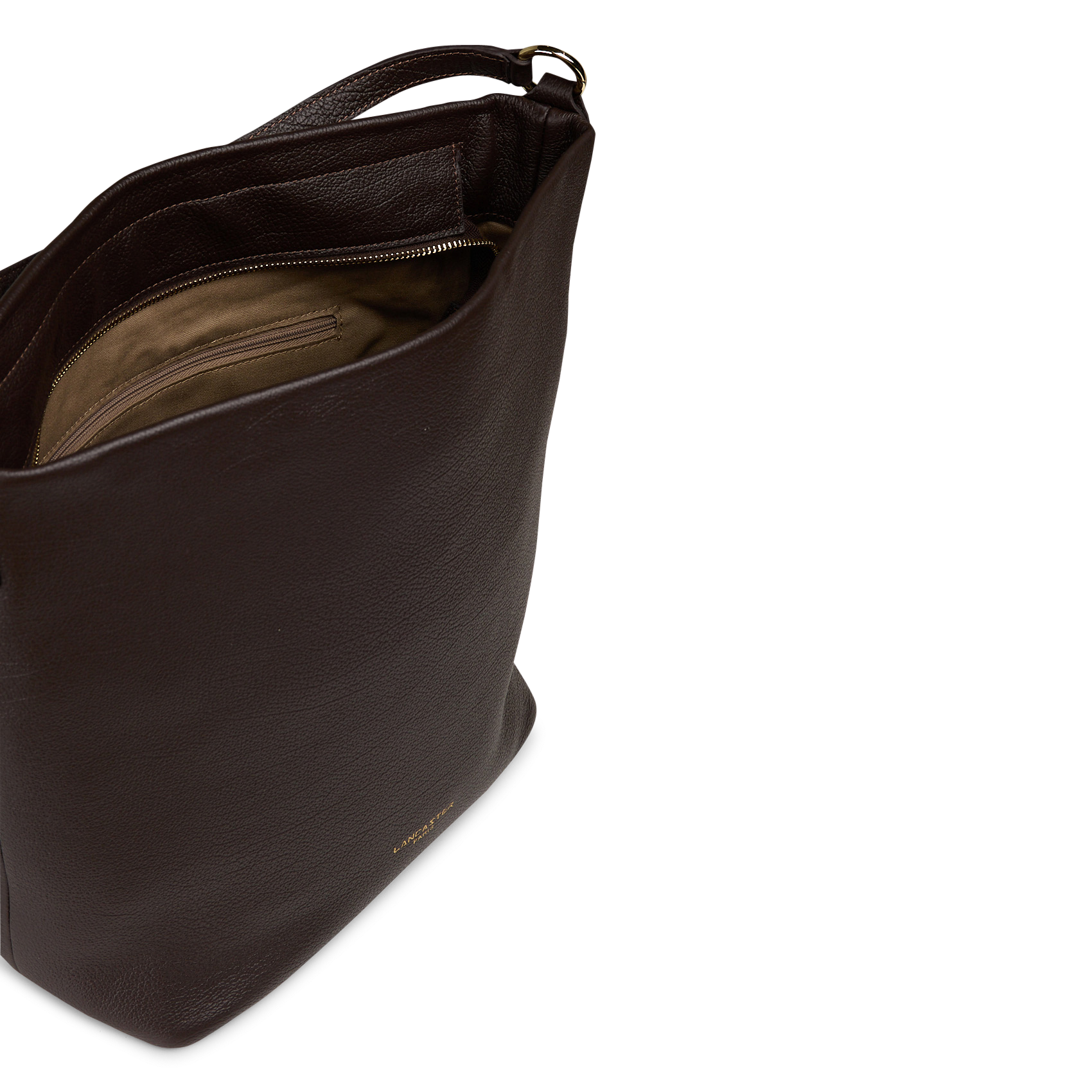 Leren handtas LANCASTER PARIS Bruin