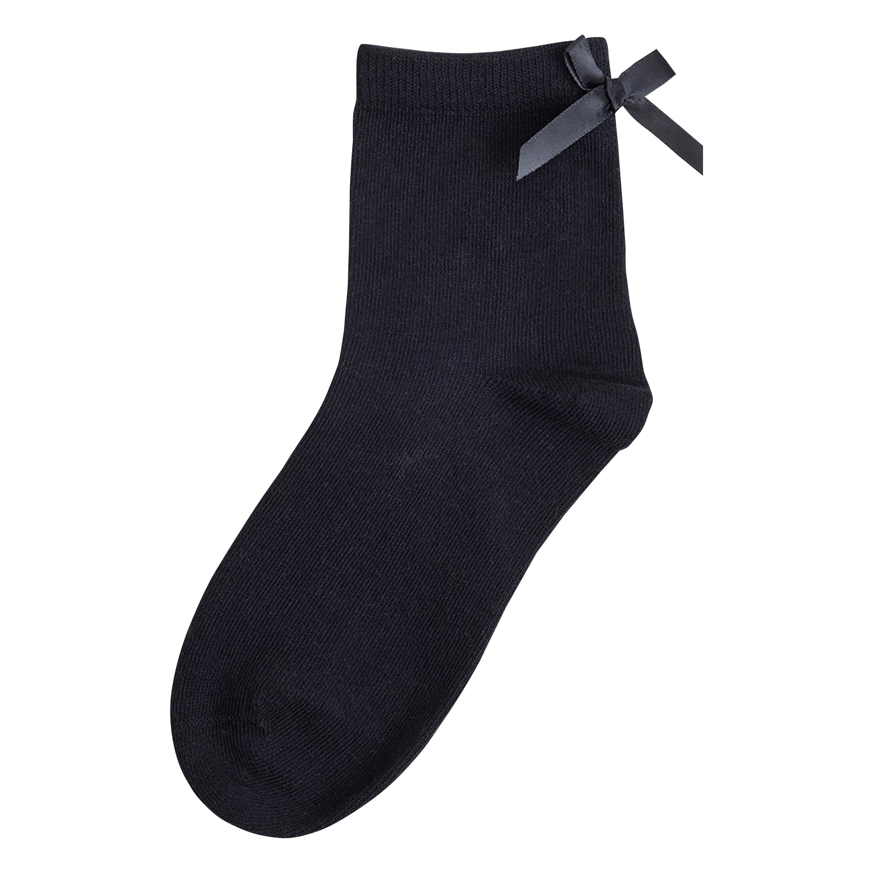 Mid-high socks with bows JONAK Black