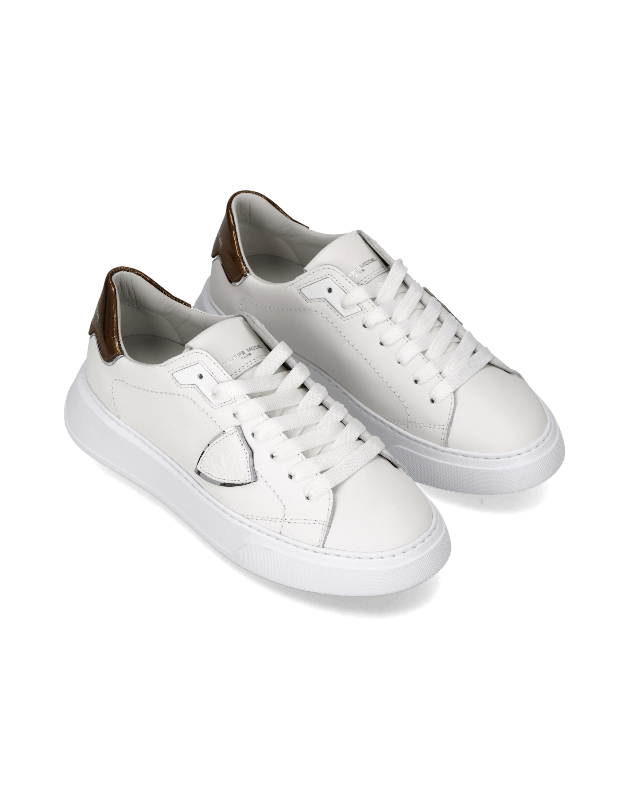 Tennis Temple Sneakers. PHILIPPE MODEL White