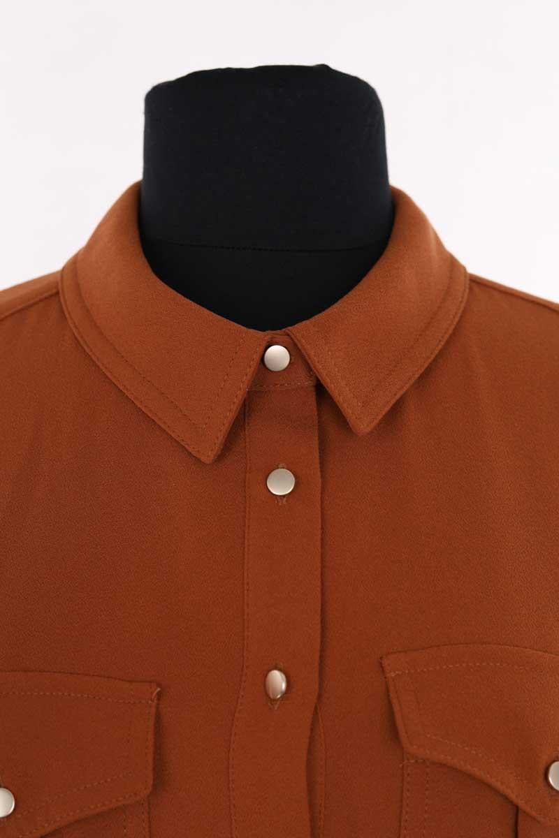 Robe SEZANE - Seconde main Marron