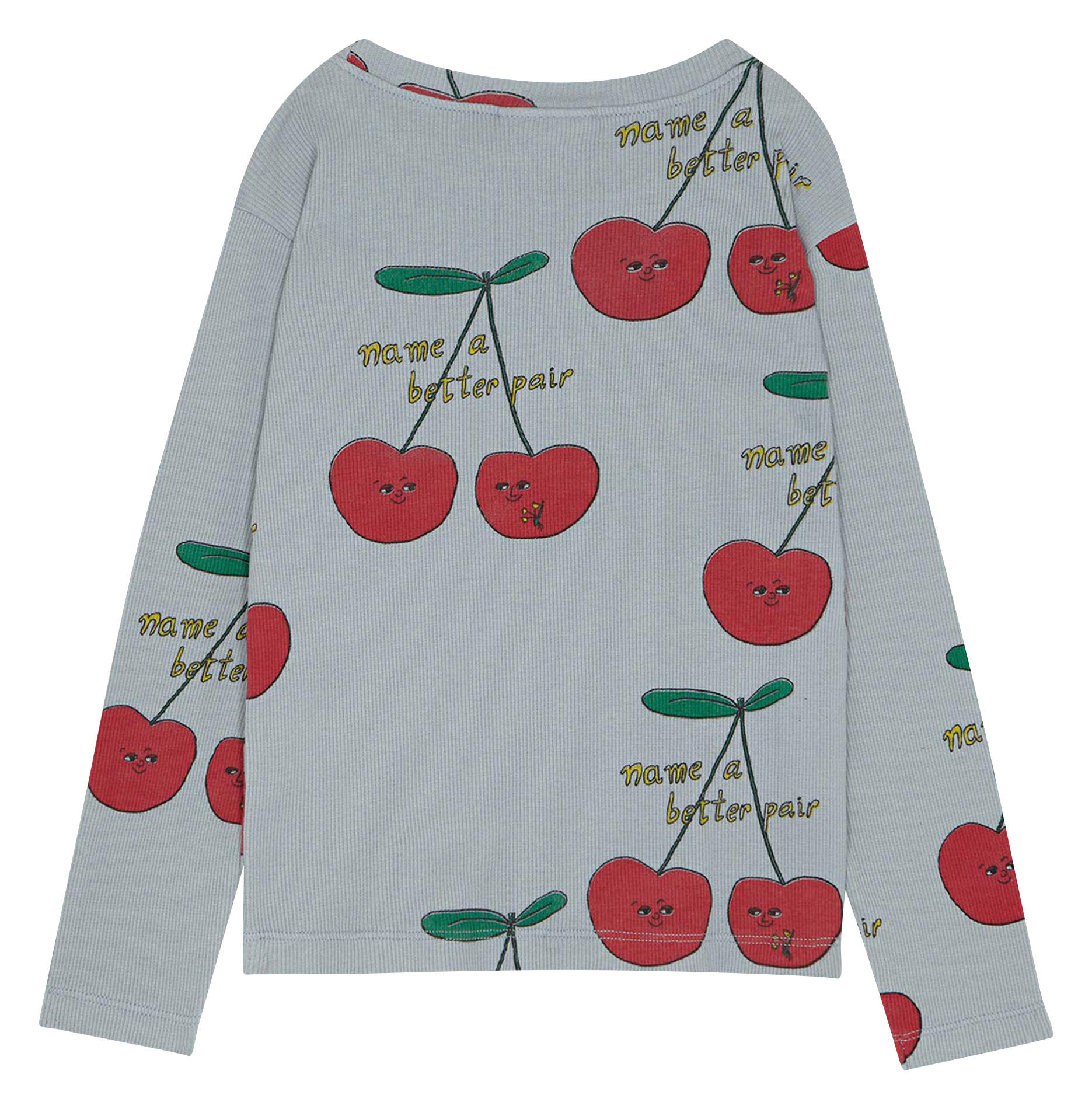 Tee-shirt col rond imprimé en coton bio  THE CAMPAMENTO Bleu