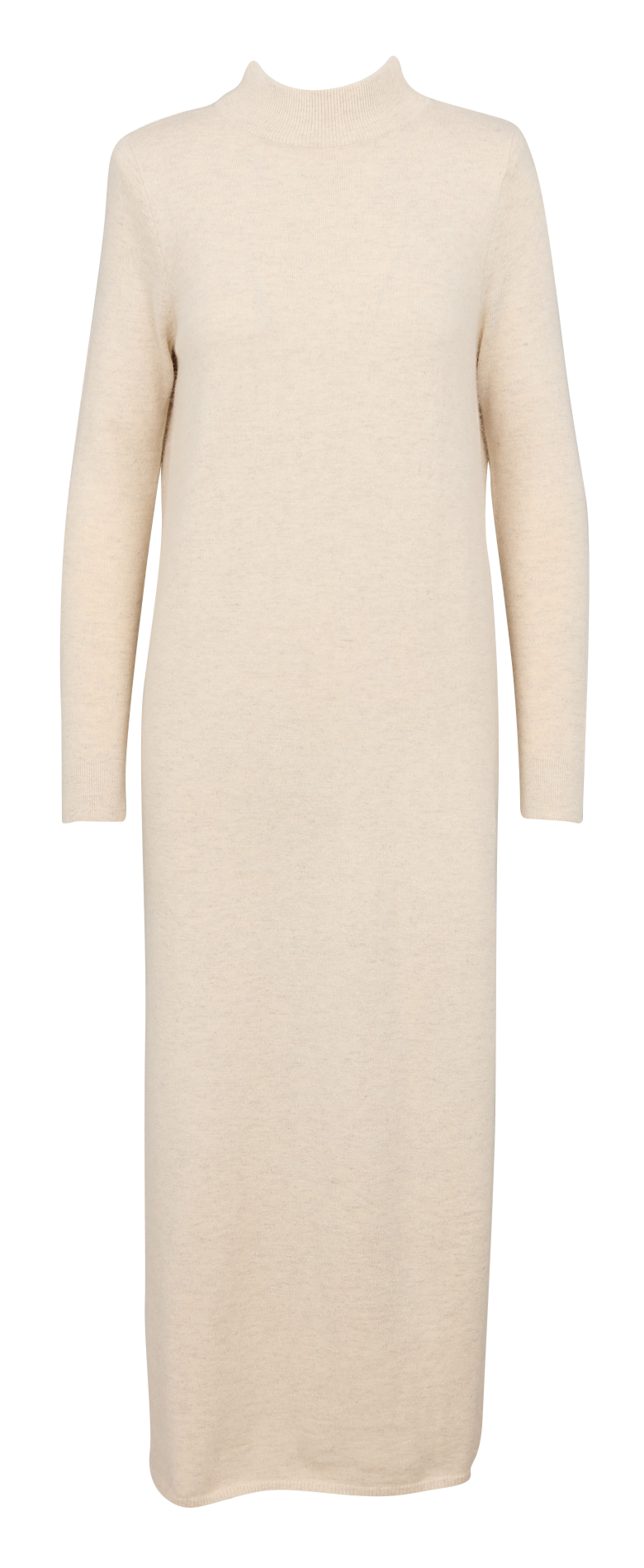 Lange trui jurk met blote rug KARMA KOMA Beige