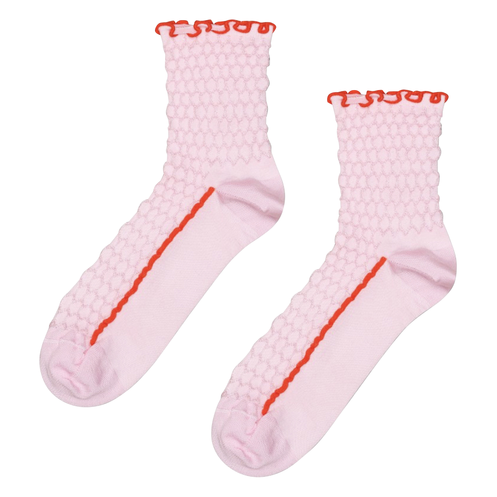 Chaussettes hautes imprimées HAPPY SOCKS Rose