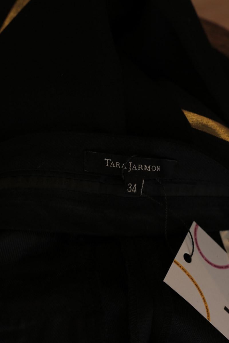 Bandol straight woollen trousers TARA JARMON - Seconde Main Black