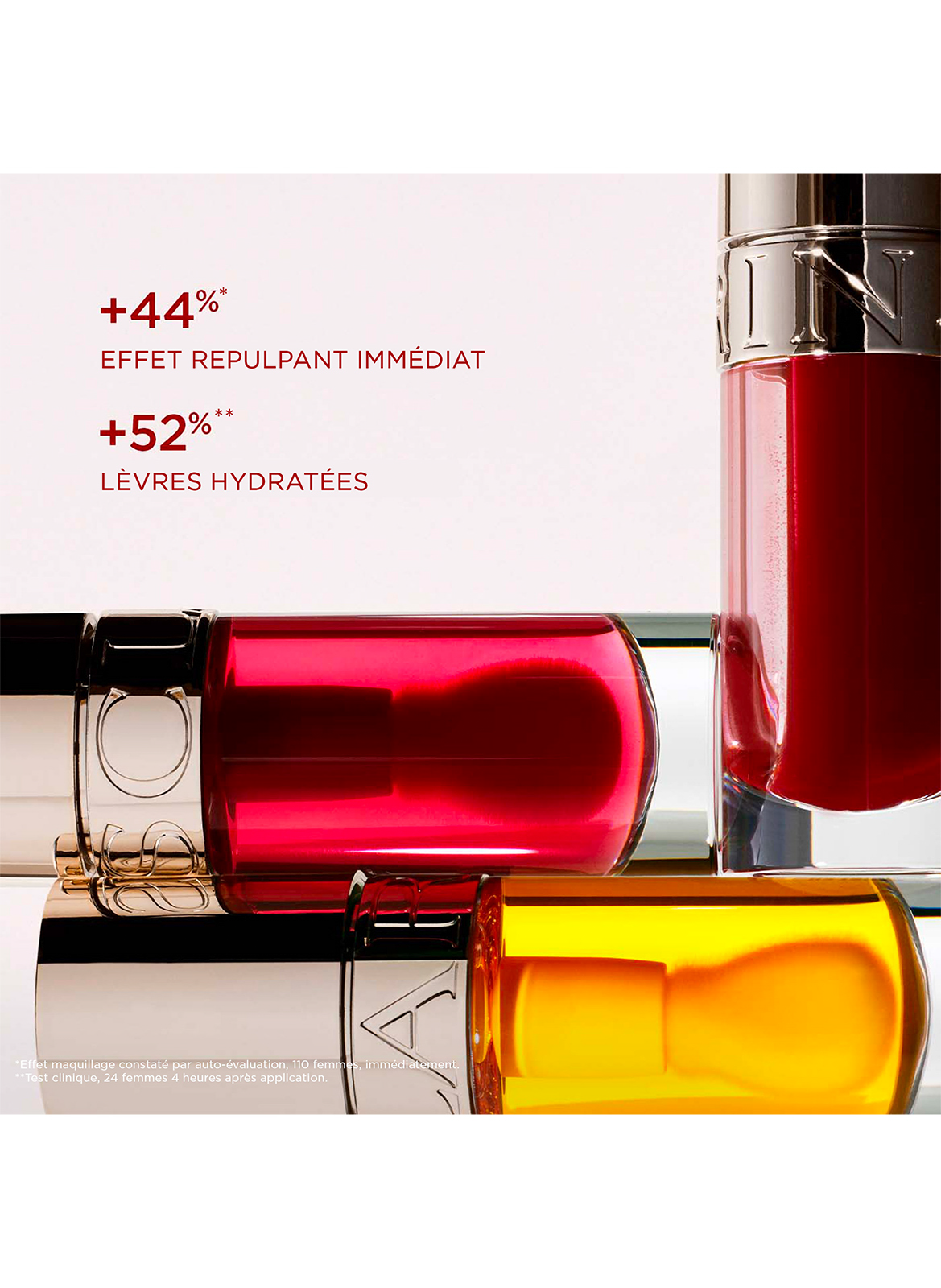 Lip Comfort Oil Edition Limitée 10 ans – Huile à Lèvres CLARINS 54 iconic red