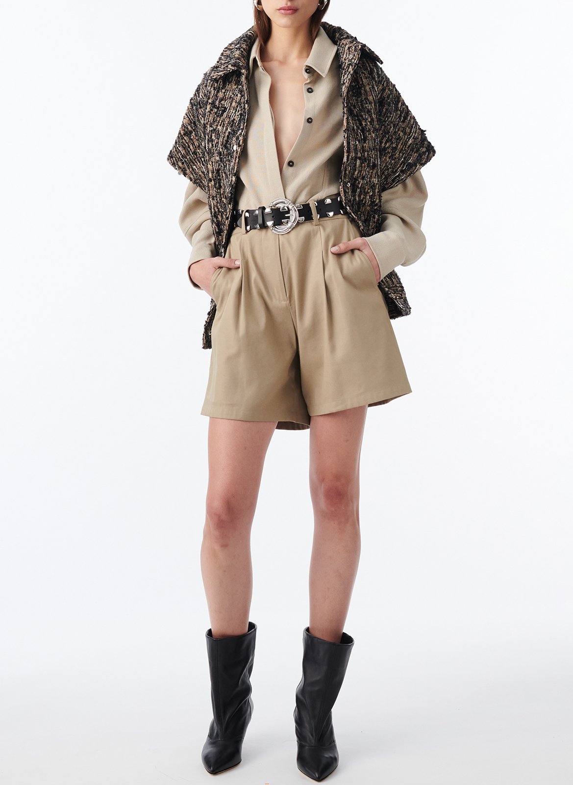 Straight shirt IRO Beige