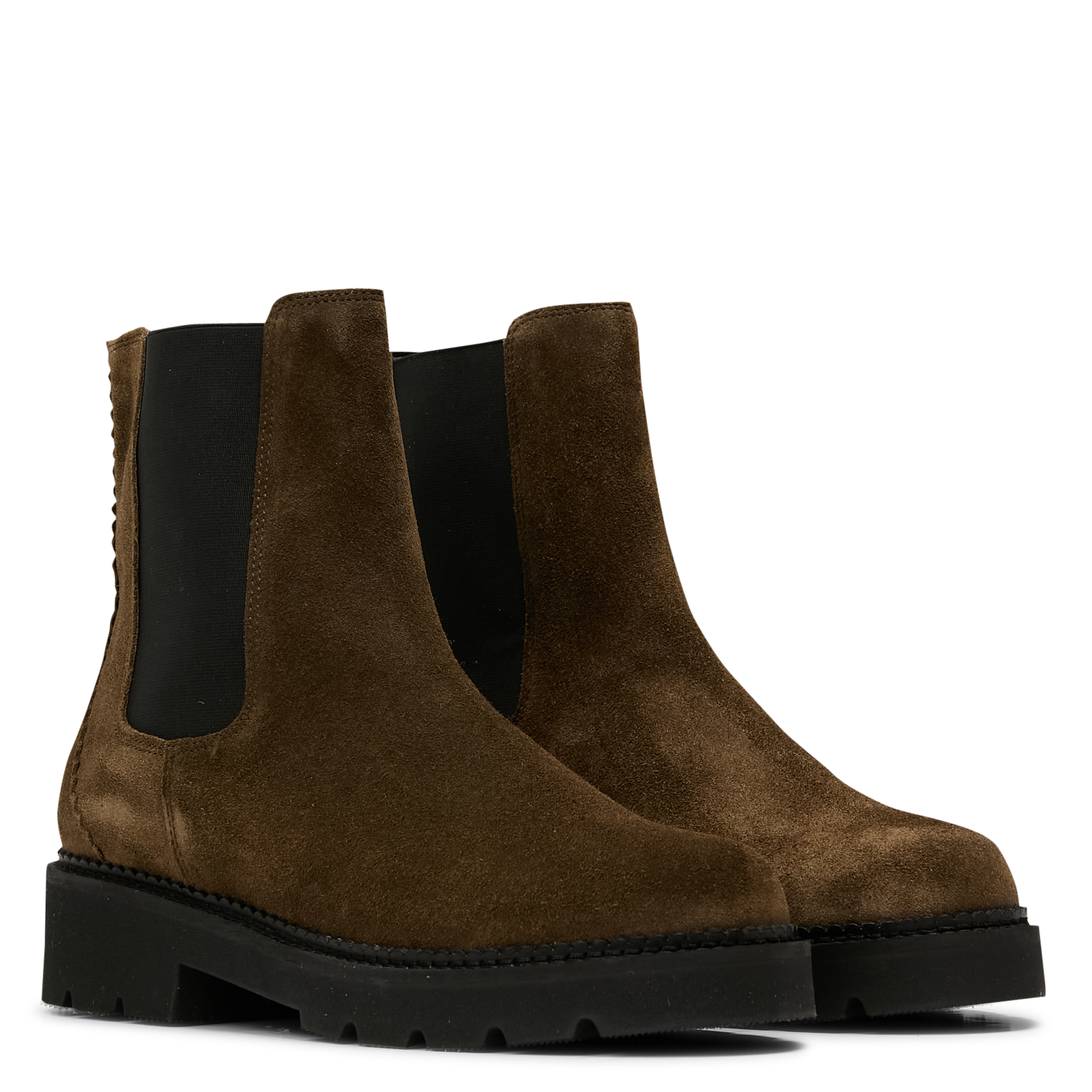 Bottines en cuir MELLOW YELLOW Kaki