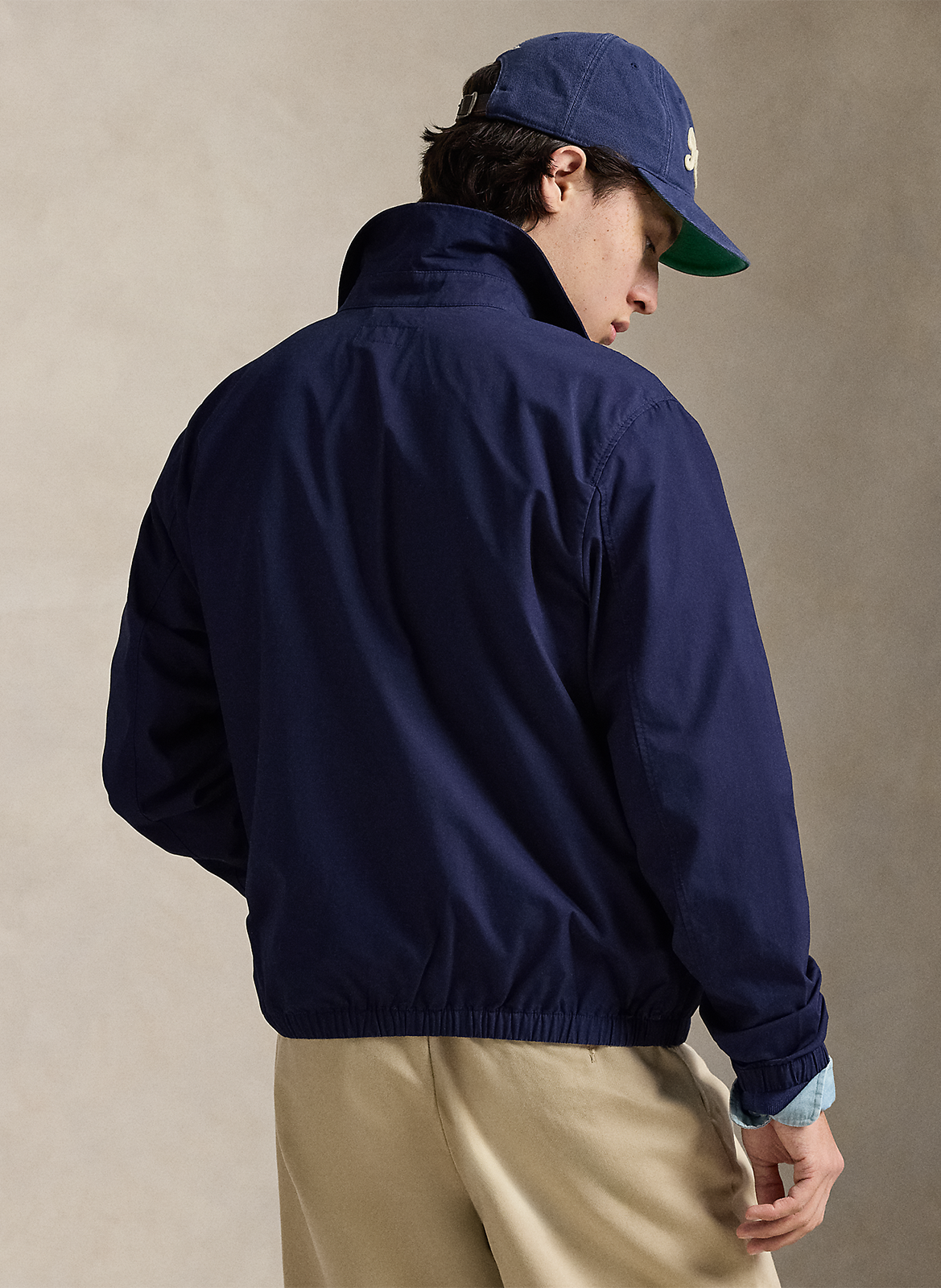 Windbreaker jacket with zip POLO RALPH LAUREN Blue