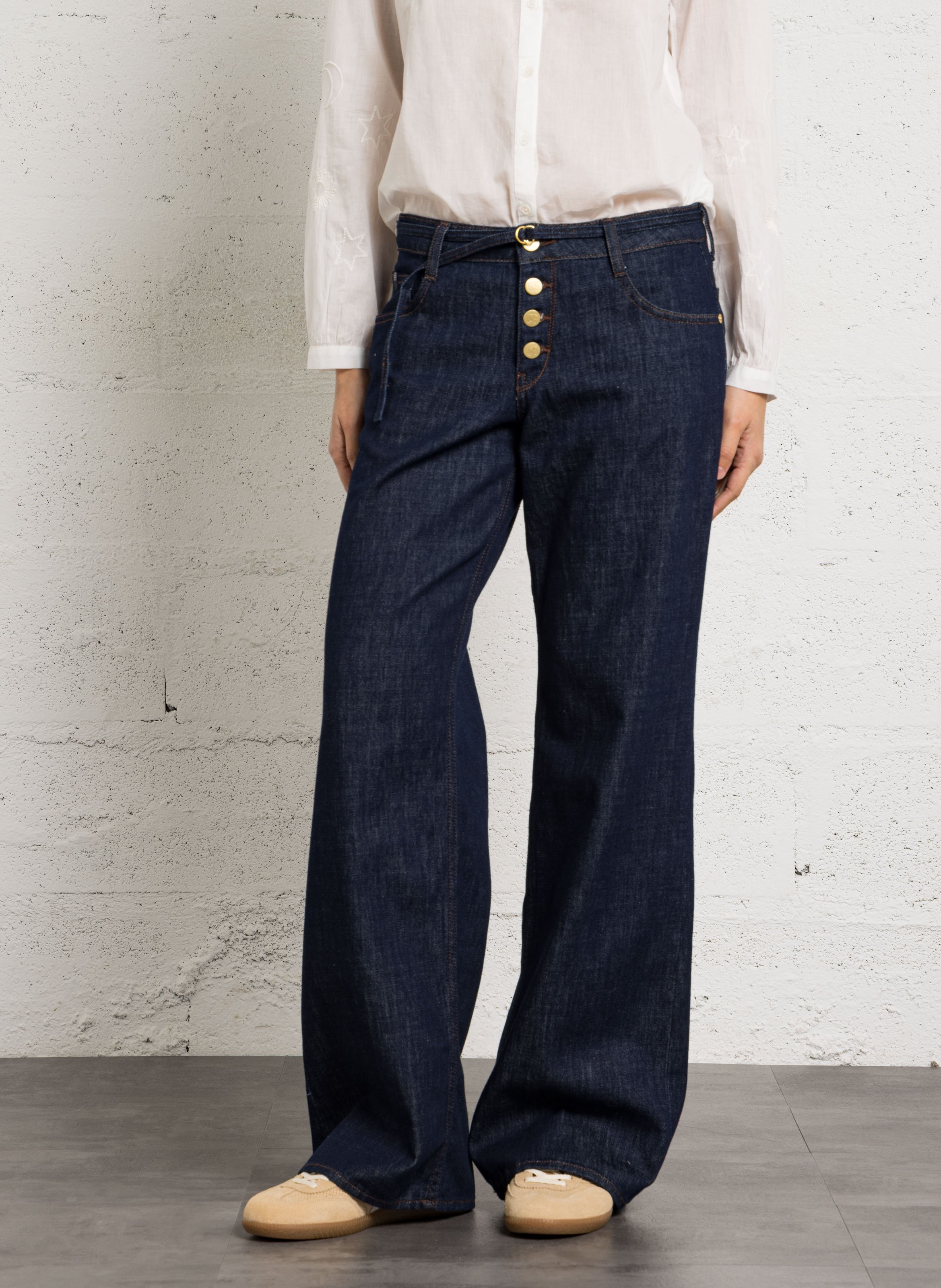 Jeans dritti in misto cotone LE TEMPS DES CERISES