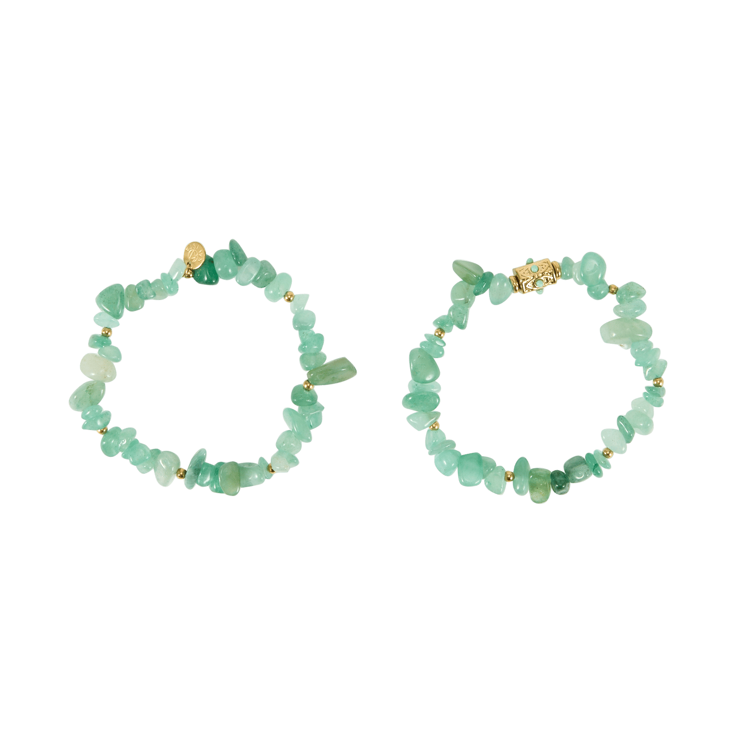 Bracelet en pierre de gemmes AU PRINTEMPS PARIS Vert