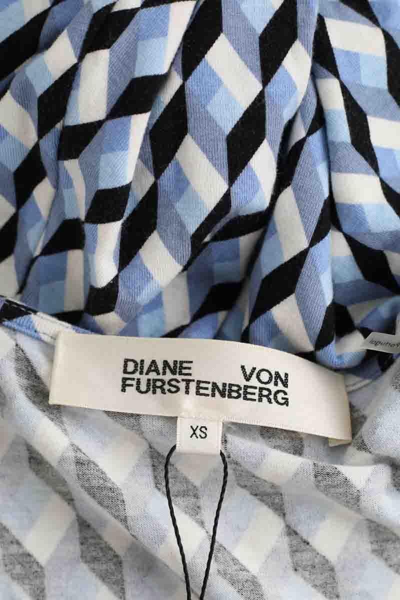 Dress DIANE VON FURSTENBERG - Seconde Main Blue