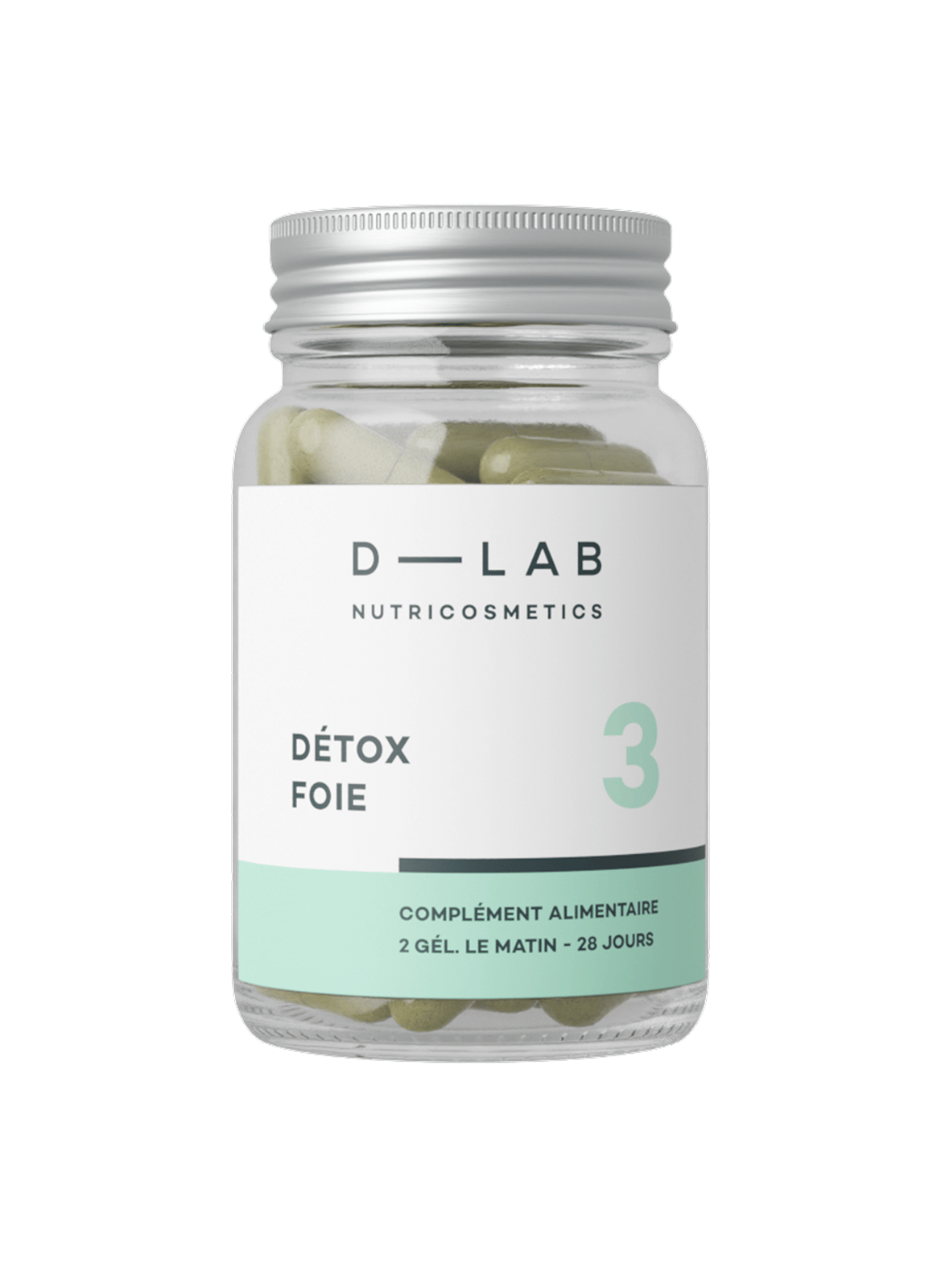 Detoxformule voor de lever D-LAB NUTRICOSMETICS No color