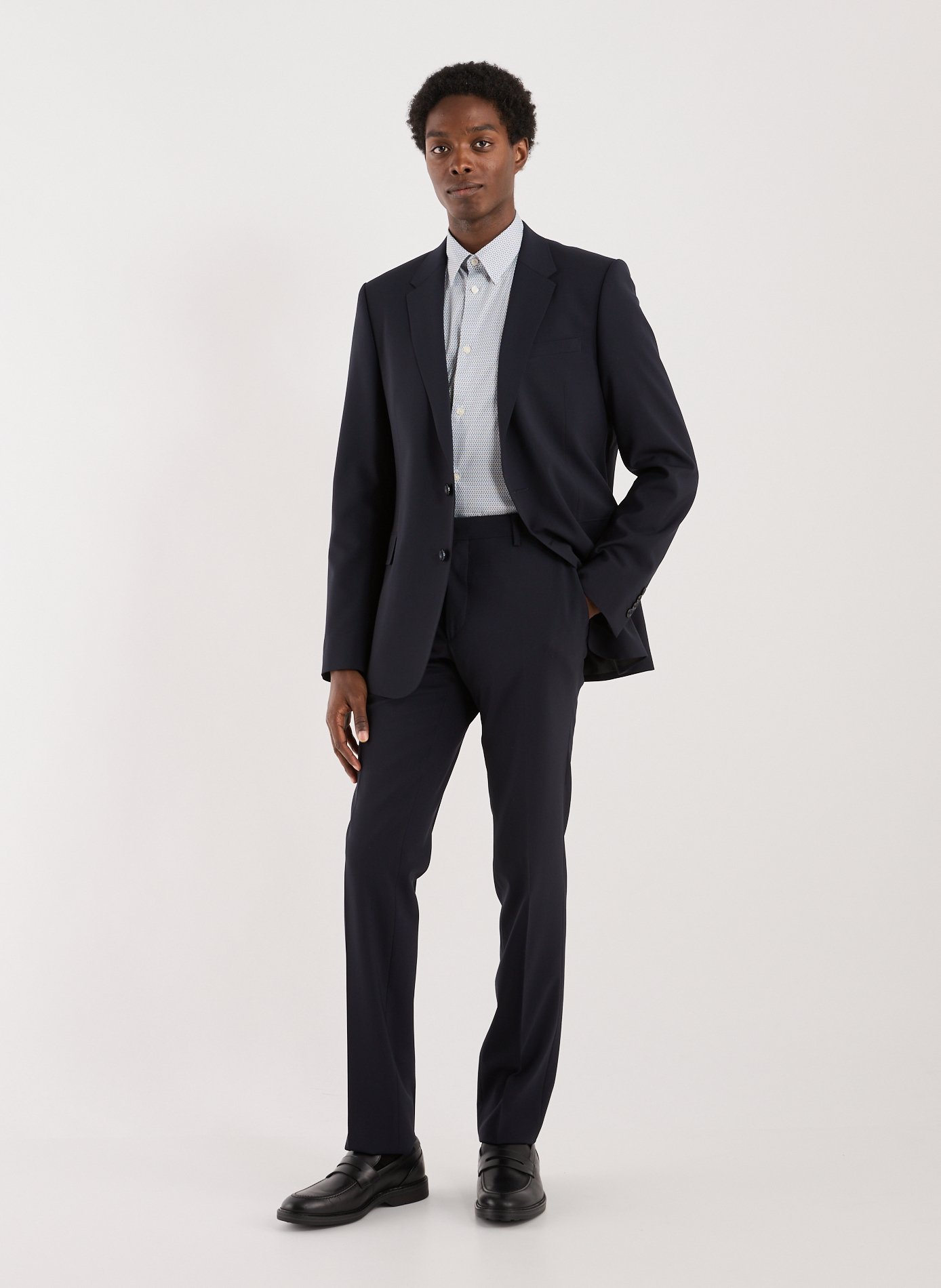 Pantalon dostum-s in blended wool dostum-s p AU PRINTEMPS PARIS Blue