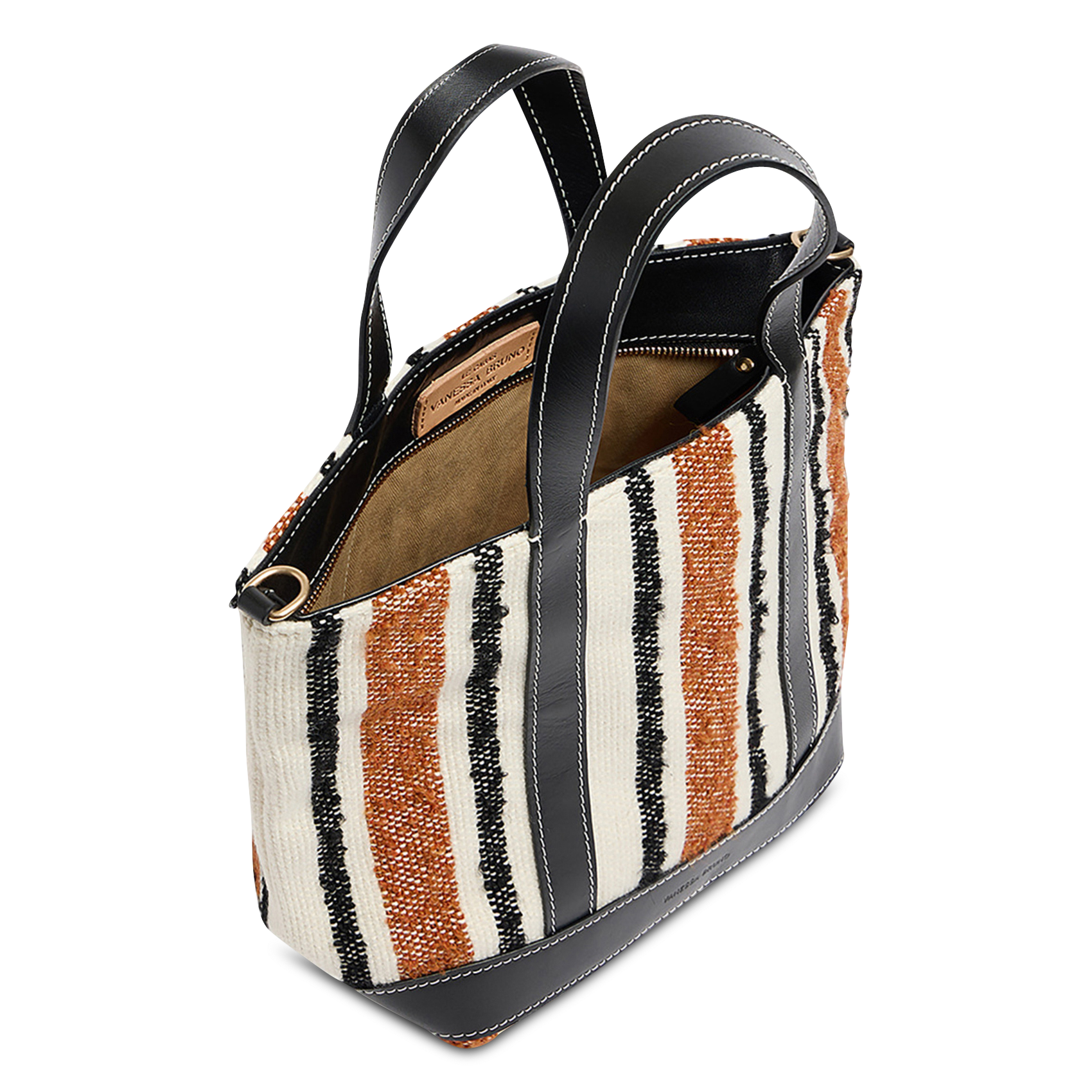 Cabas à rayures VANESSA BRUNO Multicolore