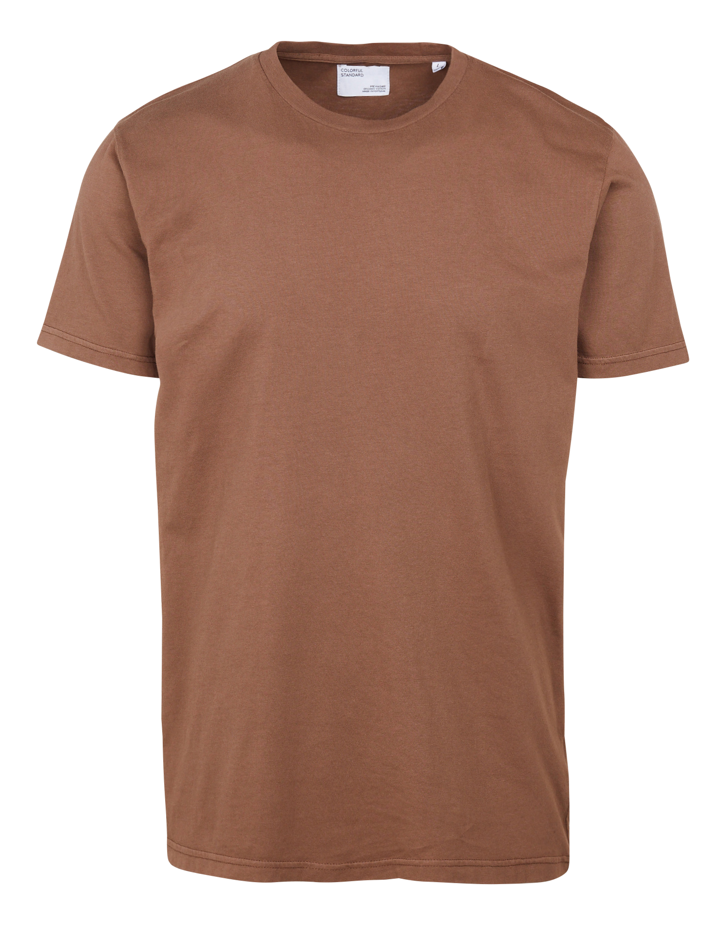 T-shirt van biokatoen met ronde hals COLORFUL STANDARD