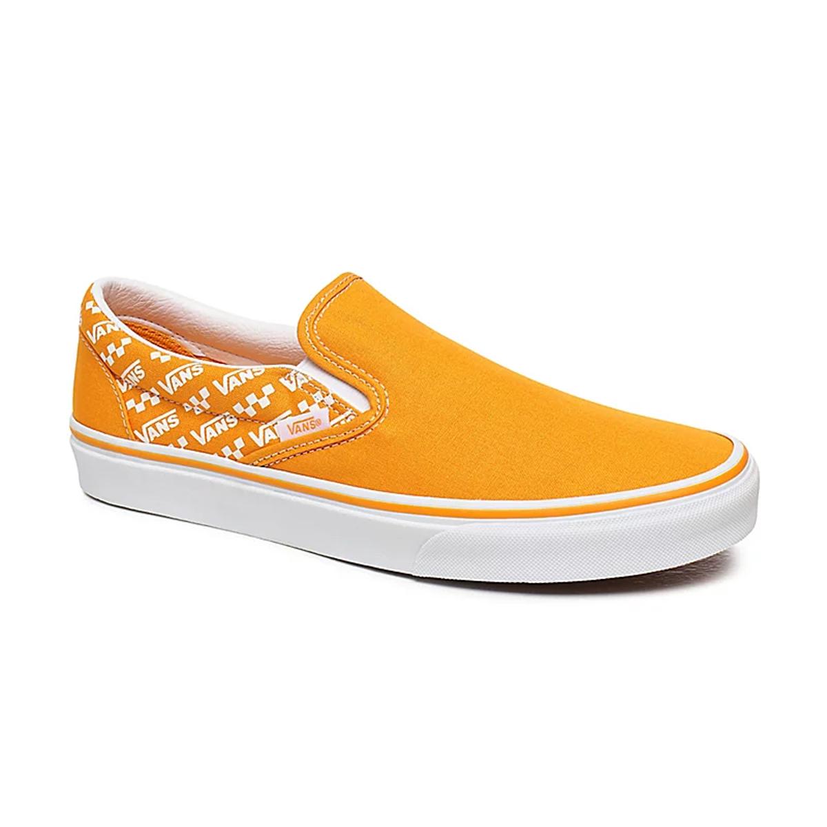 Vans homme best sale orange