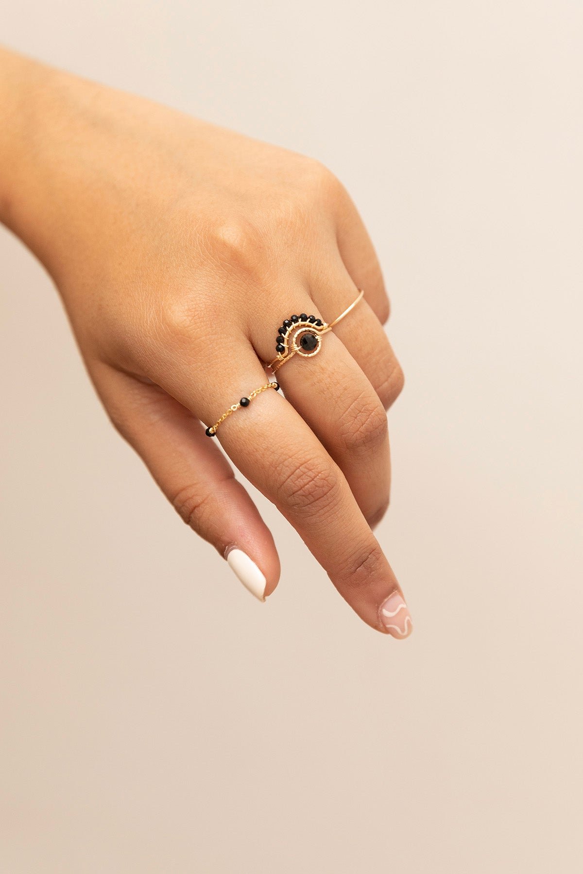 Frida ring YAY Black