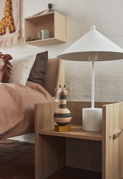 Metal table lamp OYOY LIVING DESIGN White