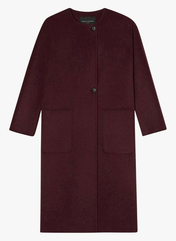 Carina Coat Figue Tara Jarmon Women TUMAN09TU423 T189 FIGUE Place des Tendances