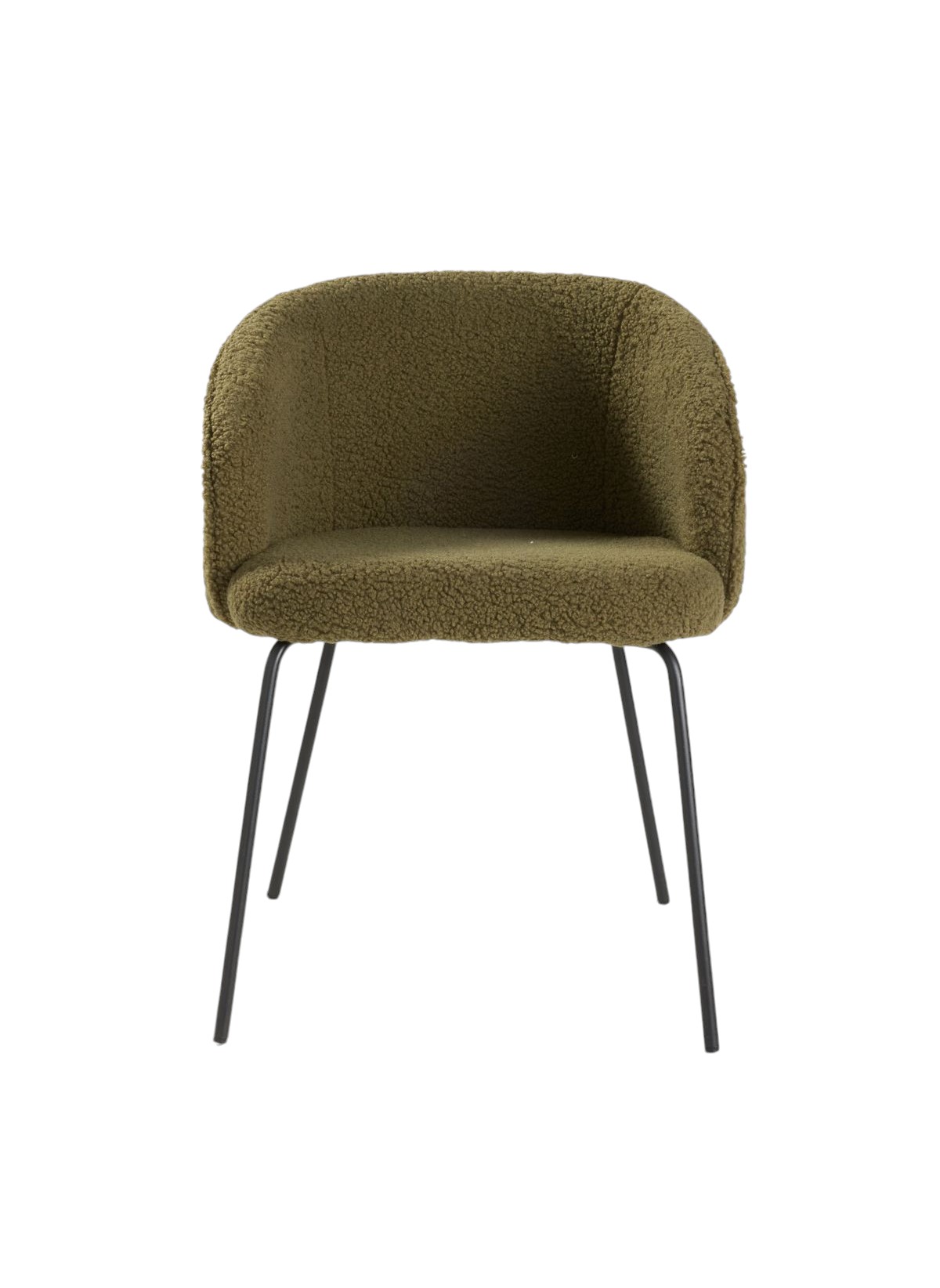 Fauteuil en bouclette FACTORY Vert