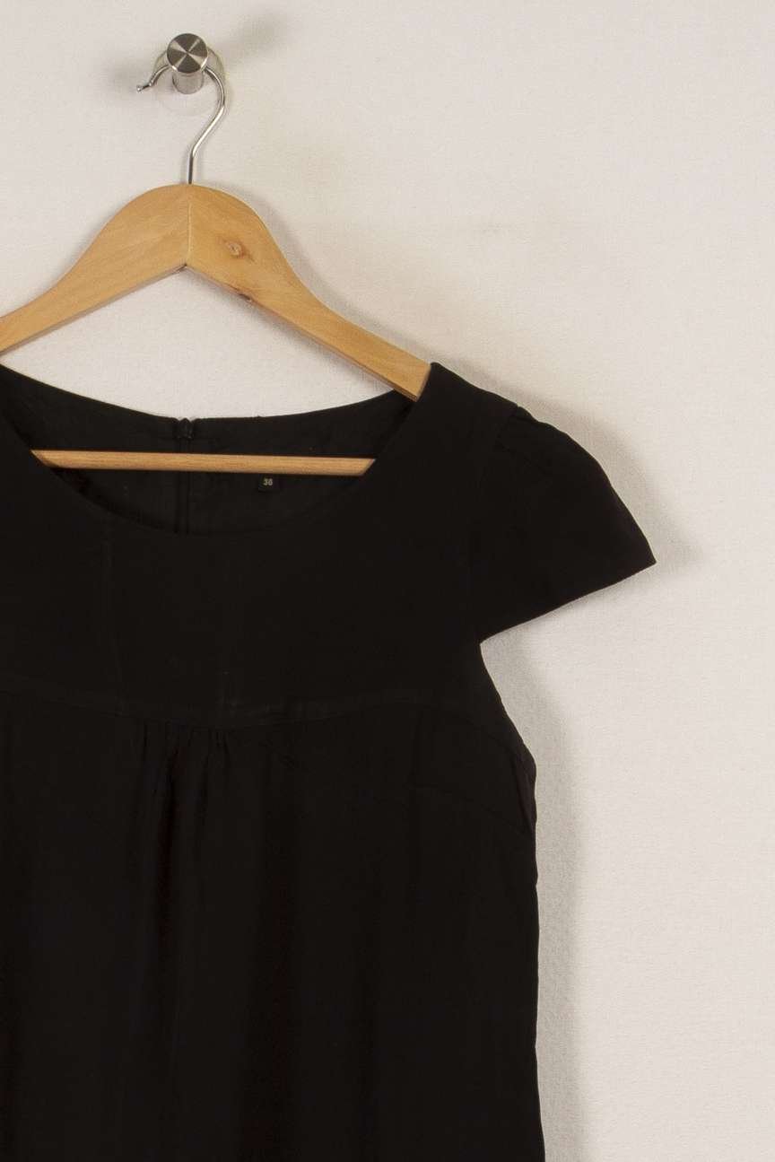 Midi dress TARA JARMON - Seconde Main Black