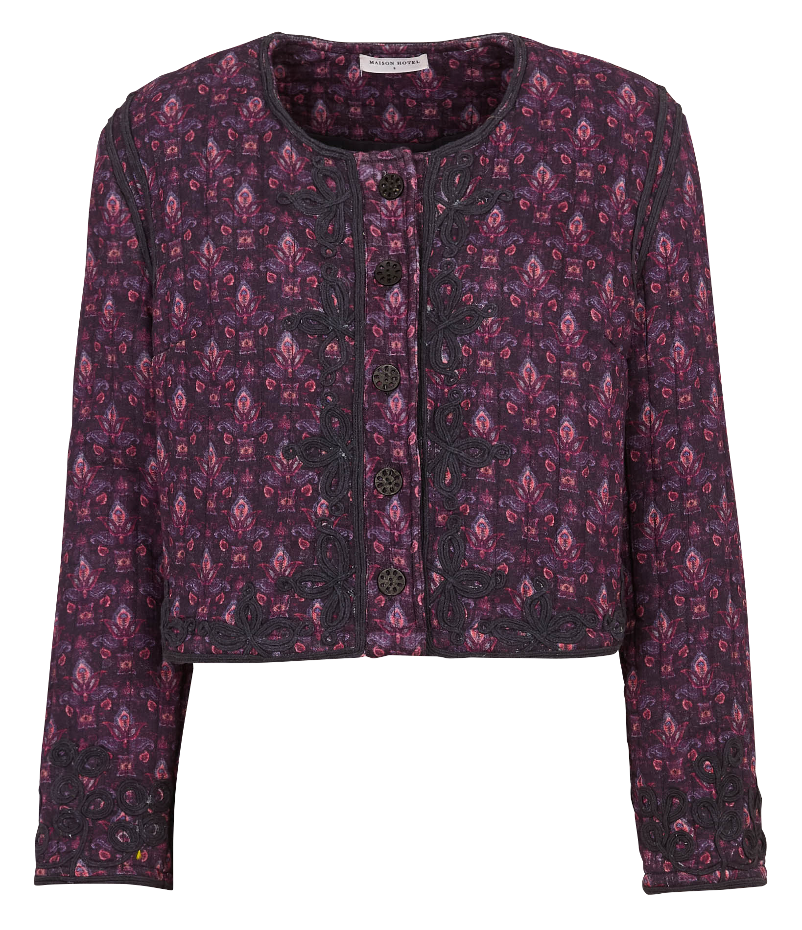 Veste matelassée en coton MAISON HOTEL Violet