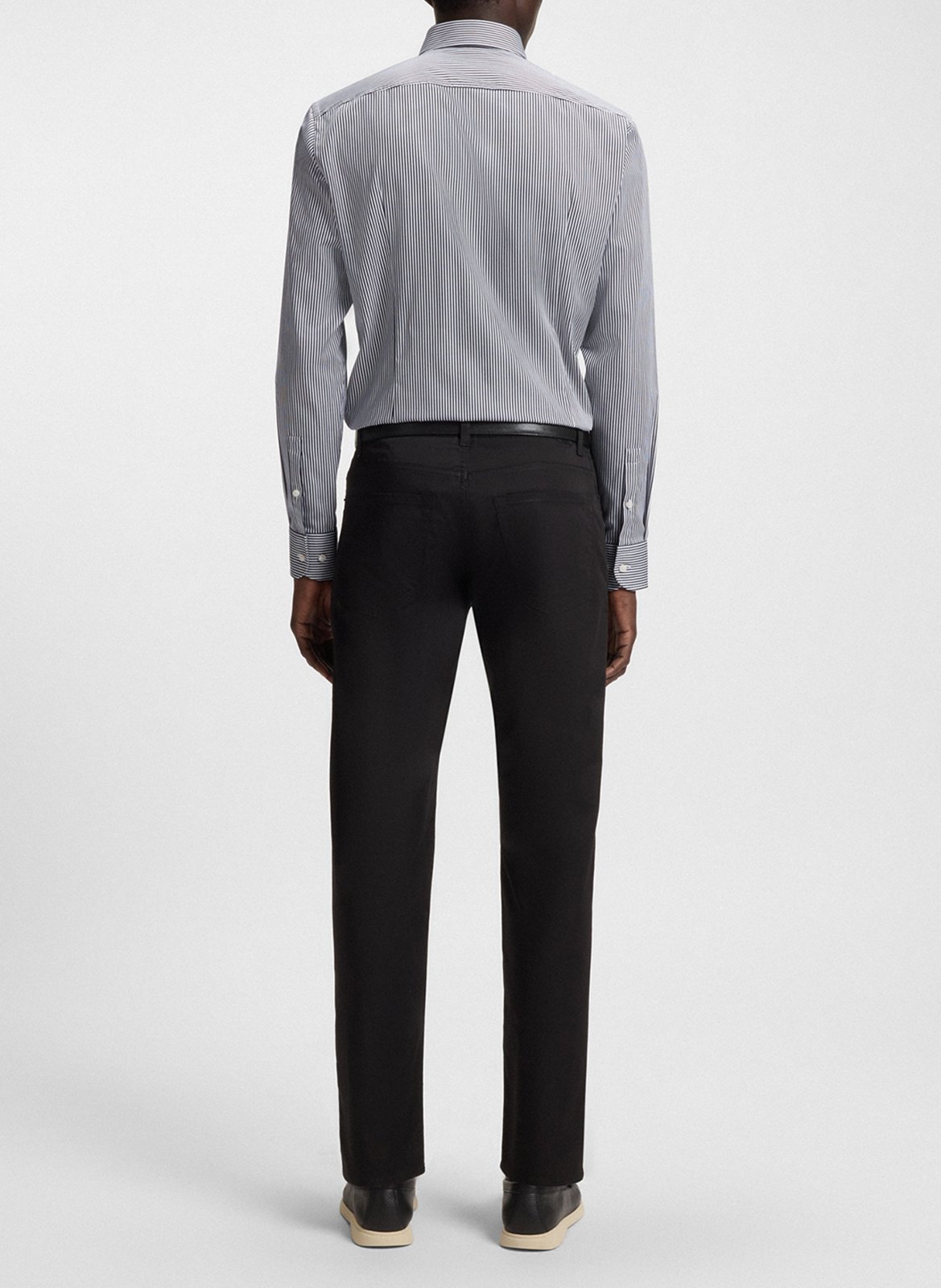 Cotton shirt BOSS Blue