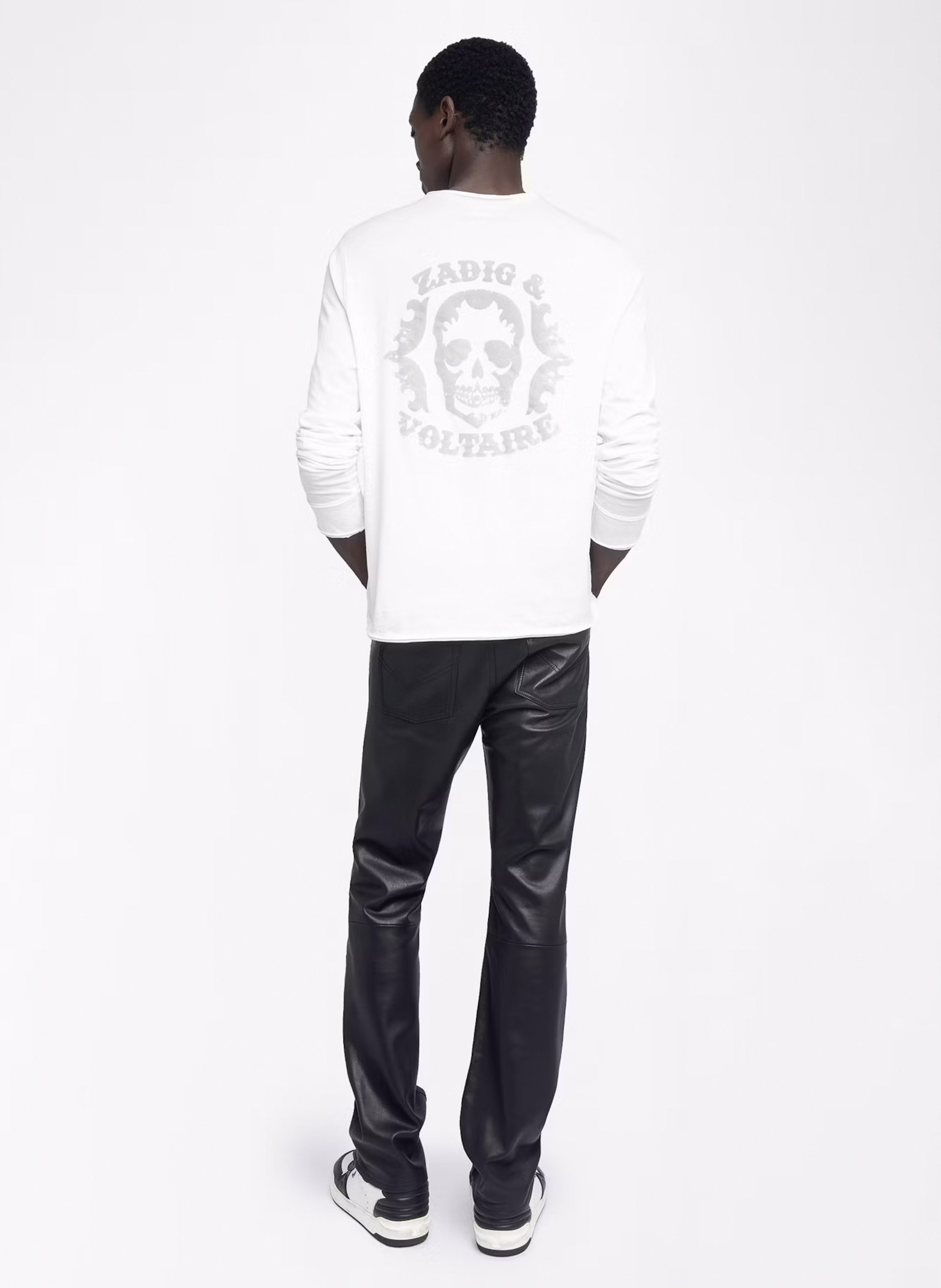 Tunisien en coton ZADIG&amp;VOLTAIRE Blanc