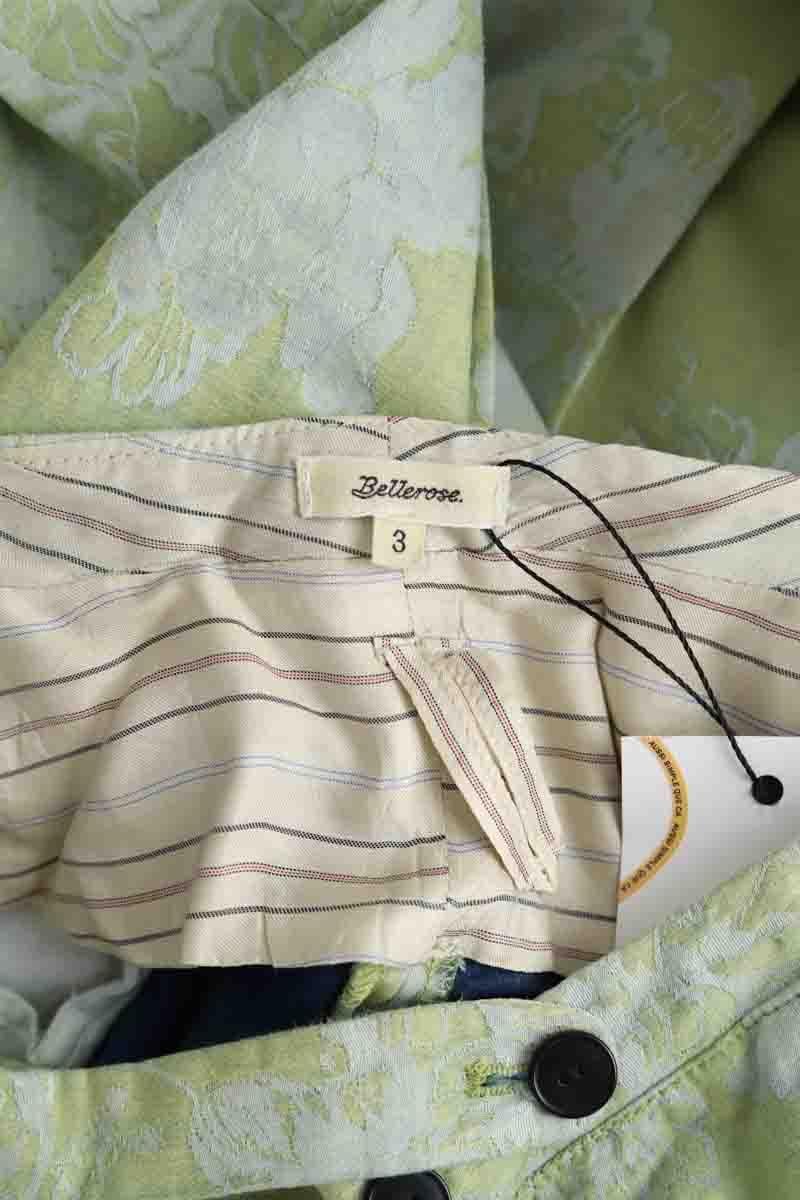 Slim-fit cotton cargo pants BELLEROSE - Seconde Main Green