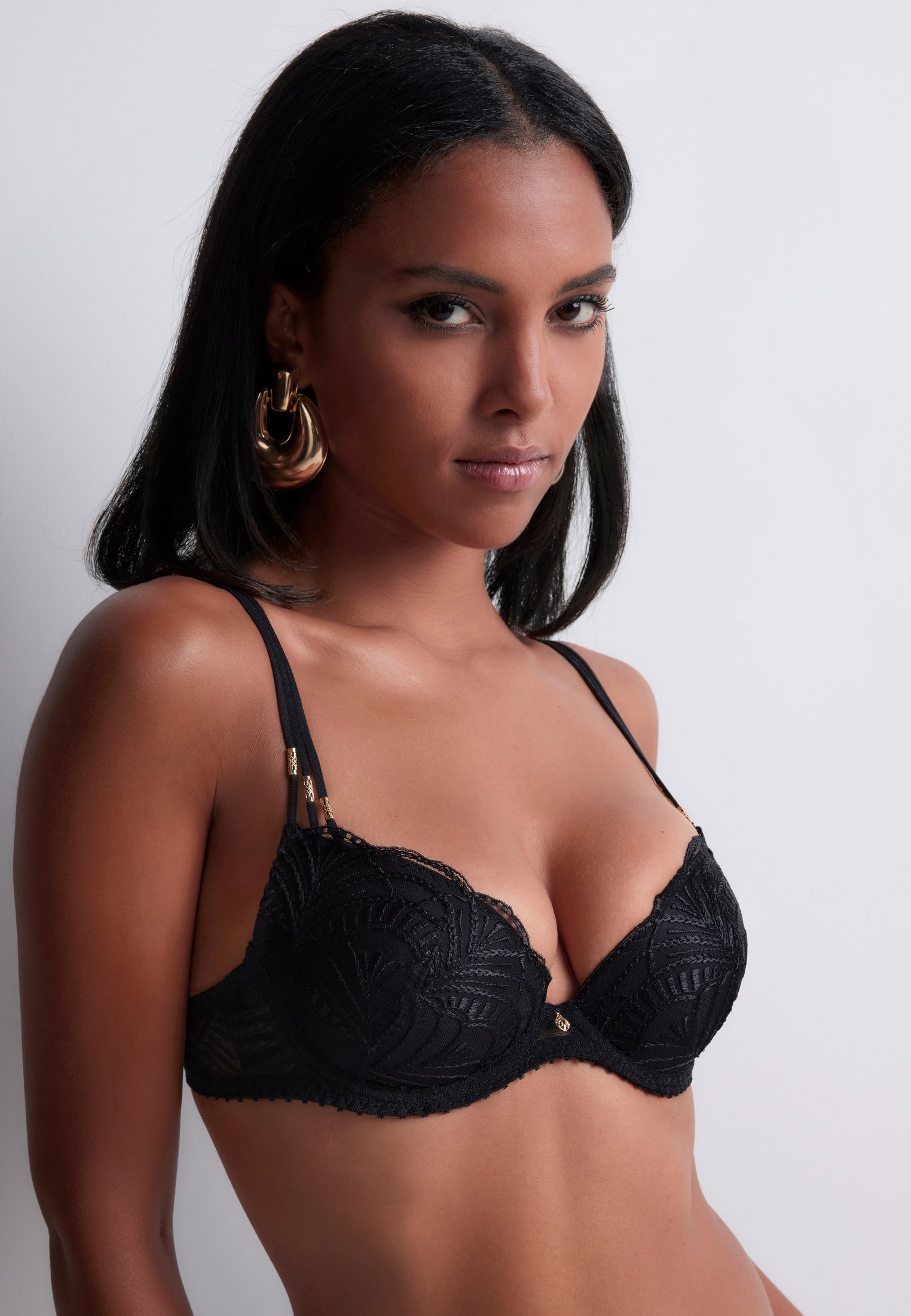Push-up bra with molded cups AUBADE Black