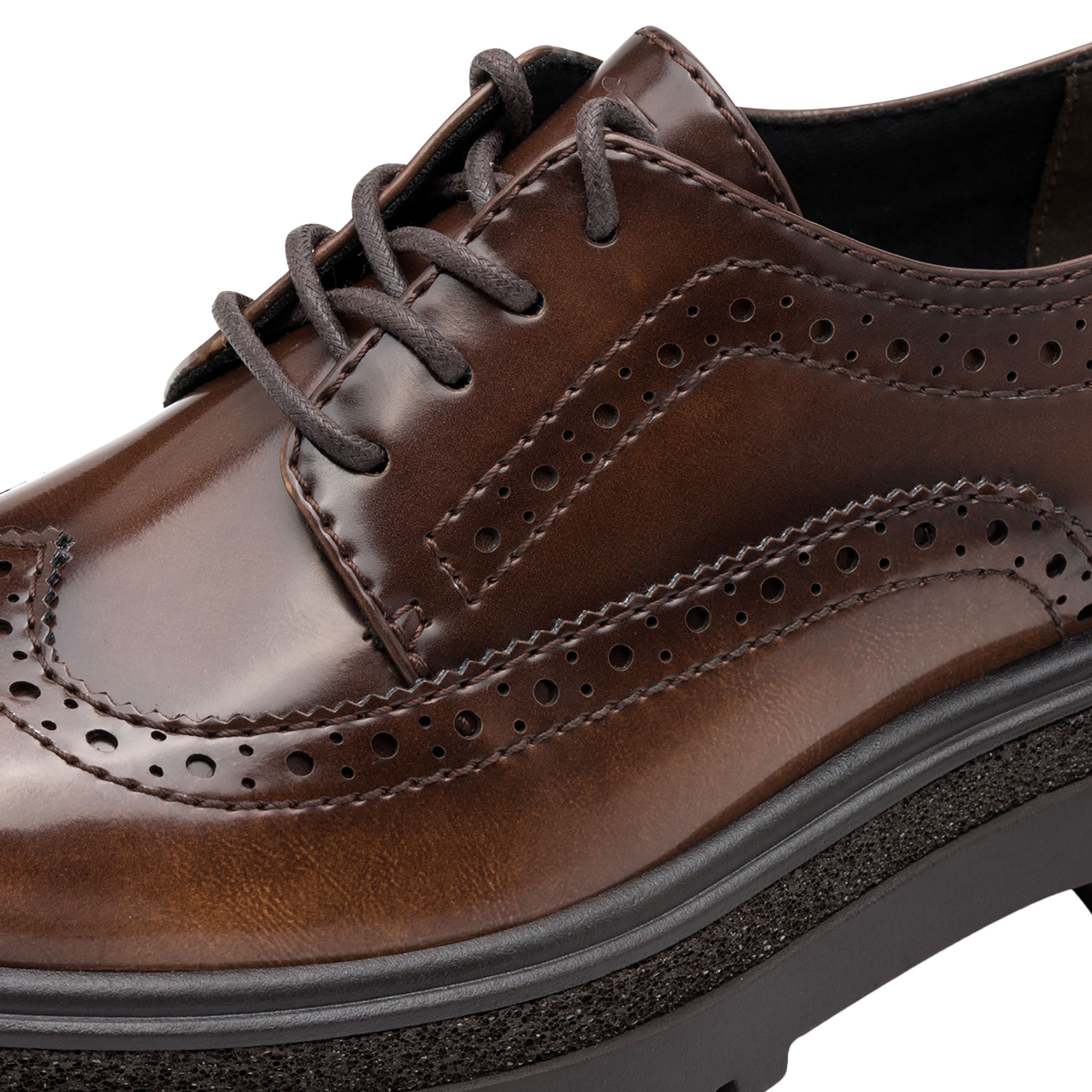 Lace-up Derby shoes TAMARIS Brown