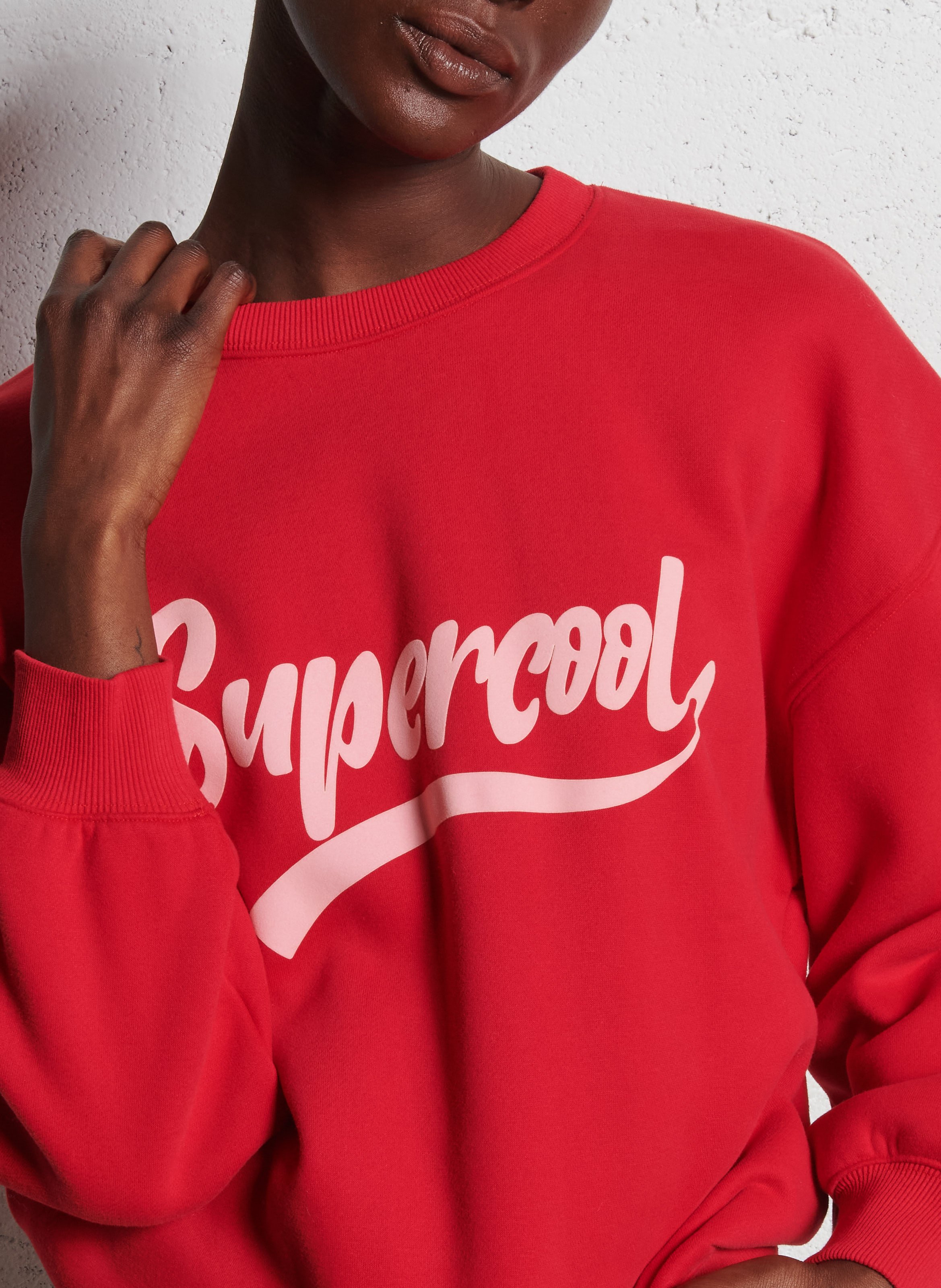 Jaguar - Sweatshirt mit Rundhalsausschnitt BERENICE Rot