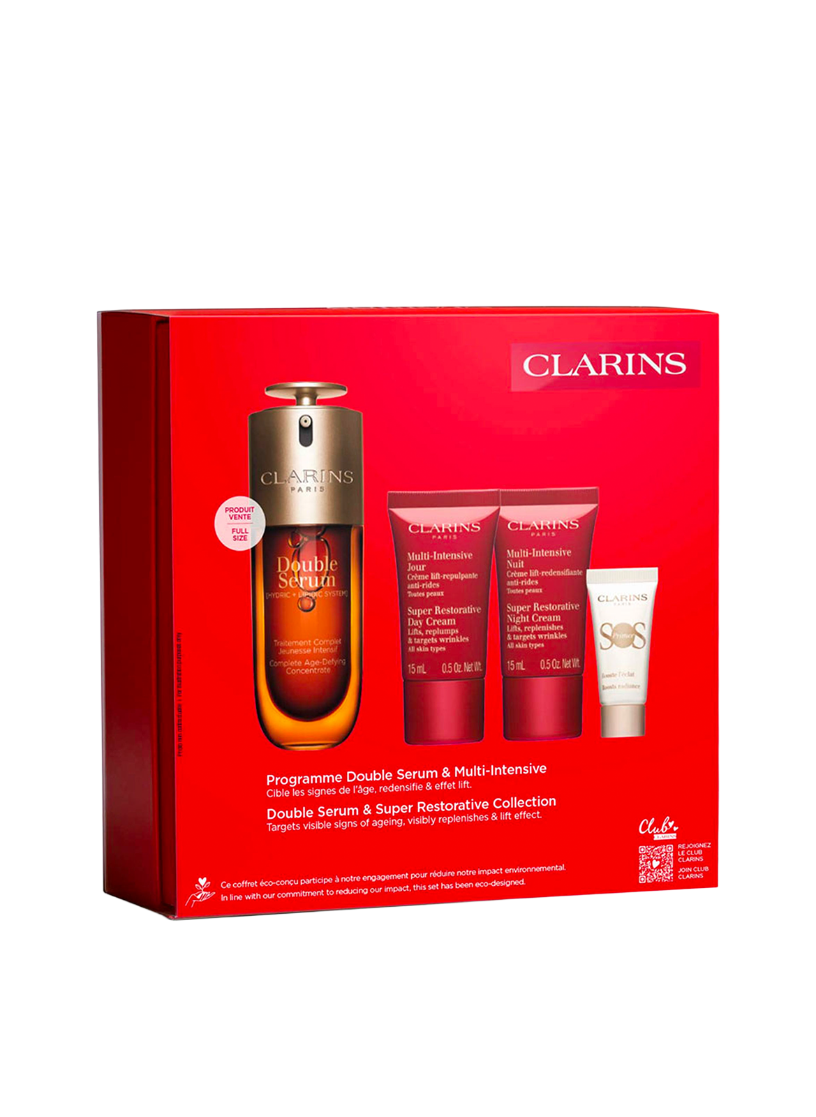 Doppelserum- und Multi-Intensive-Set CLARINS No color