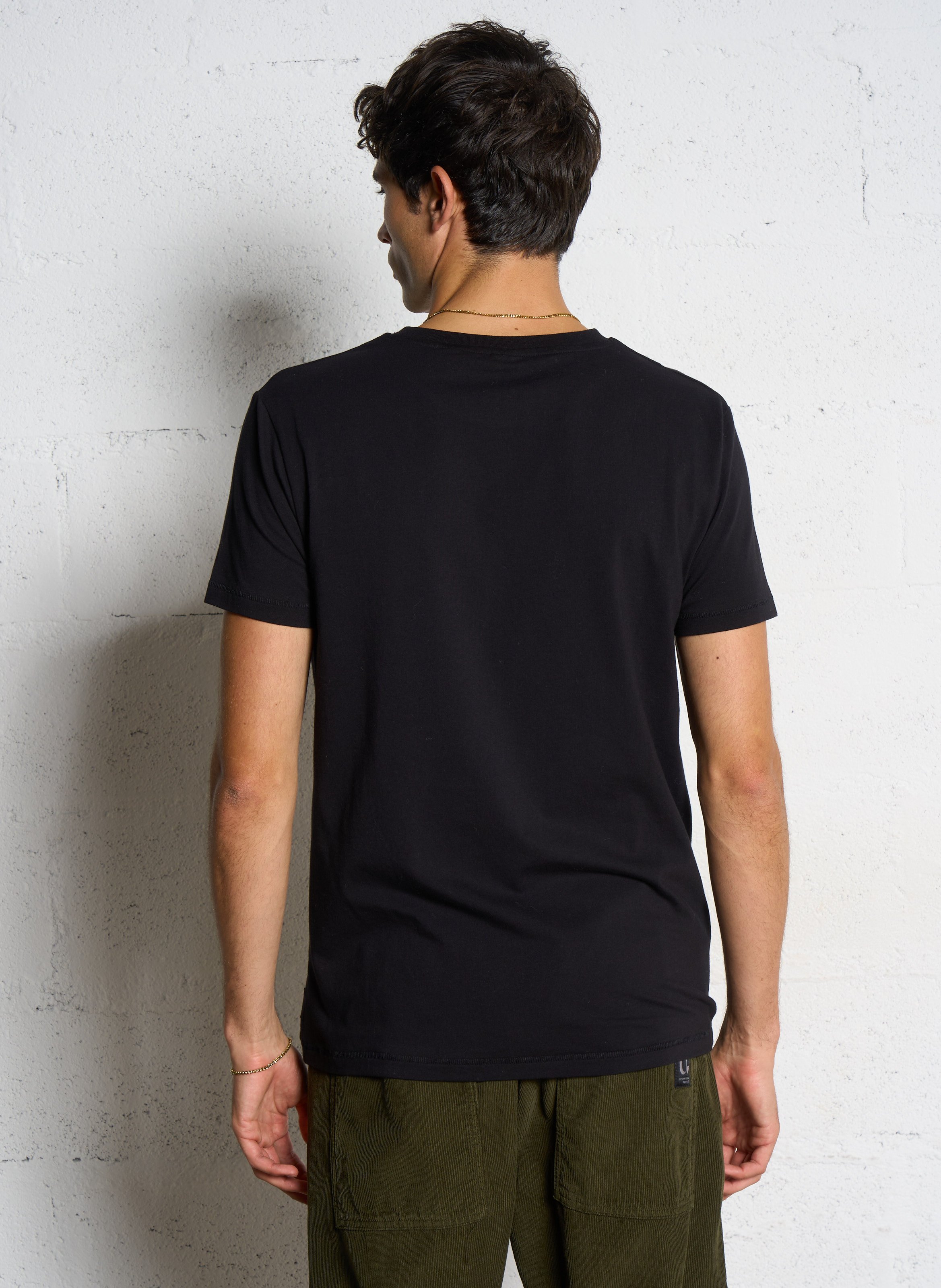 Camiliday round-neck sleeveless cotton top LE TEMPS DES CERISES Black