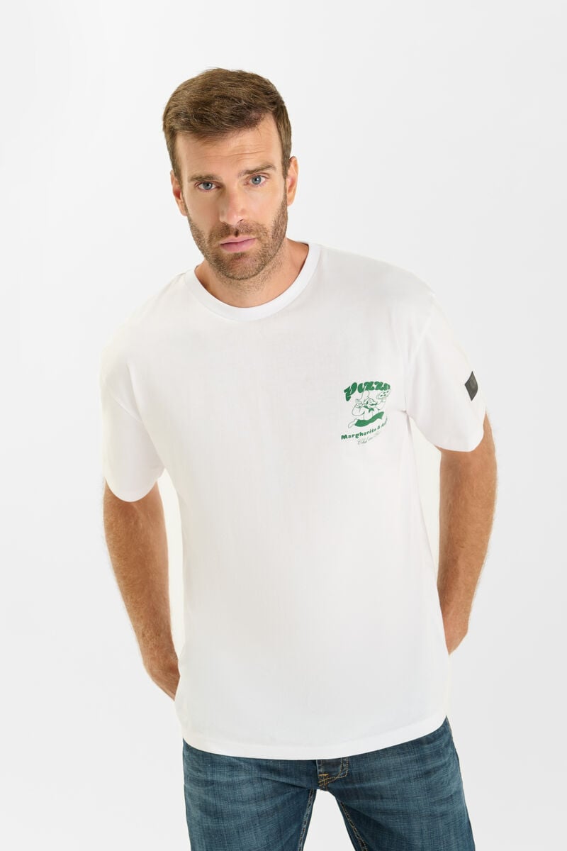 Tommy Badge T-shirt LE TEMPS DES CERISES White