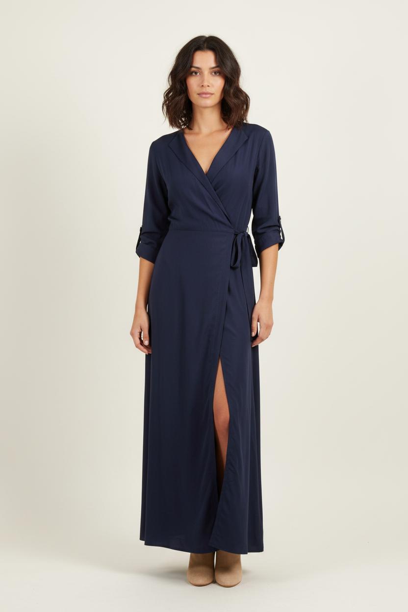 Long dress VALENTINE GAUTHIER- SECONDE MAIN Blue