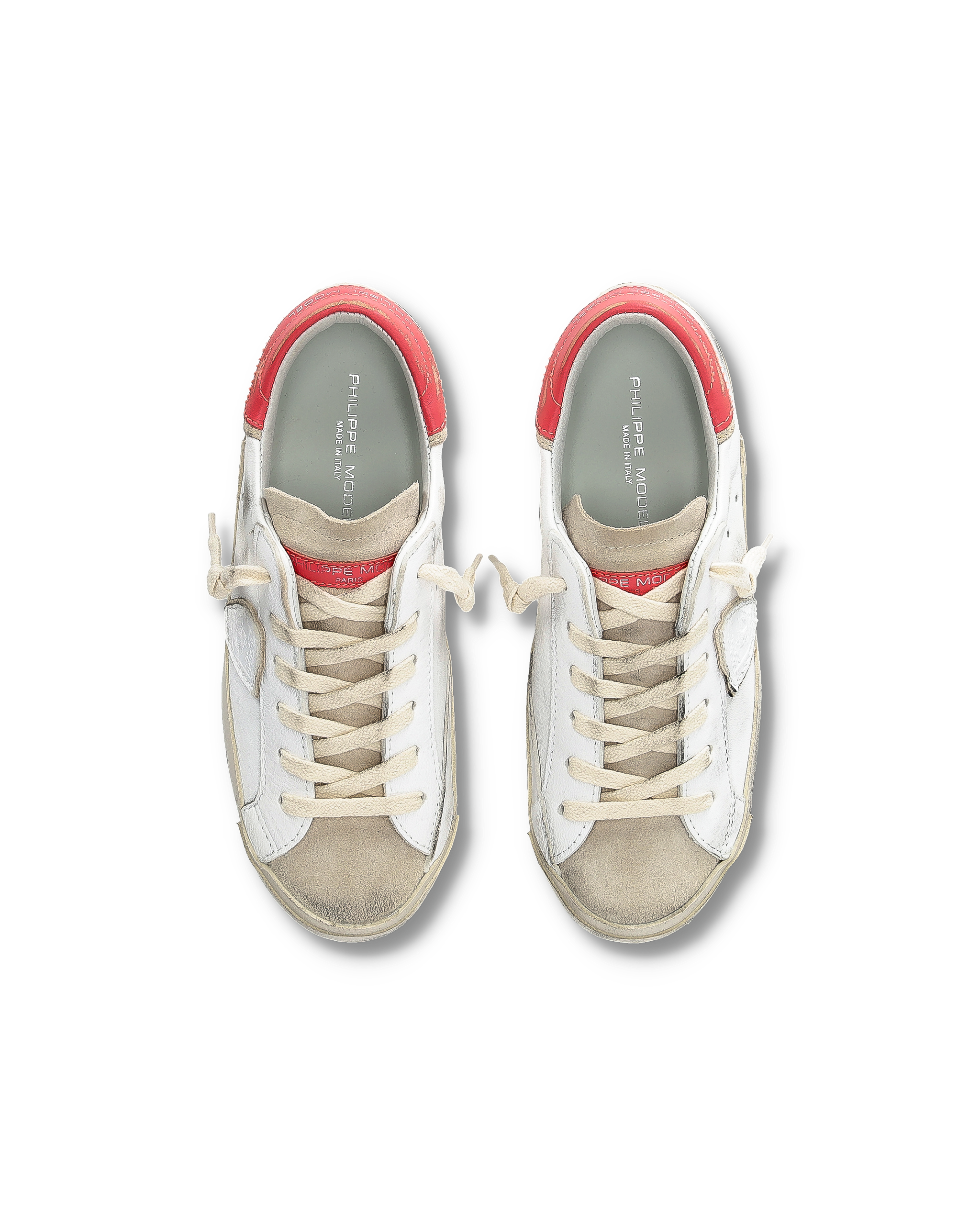 Tennis sneakers. PHILIPPE MODEL Red