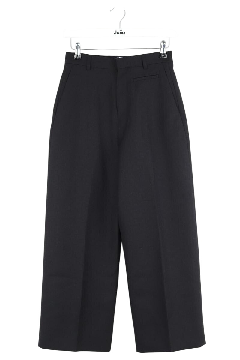 Wide trousers JACQUEMUS- Seconde Main Black