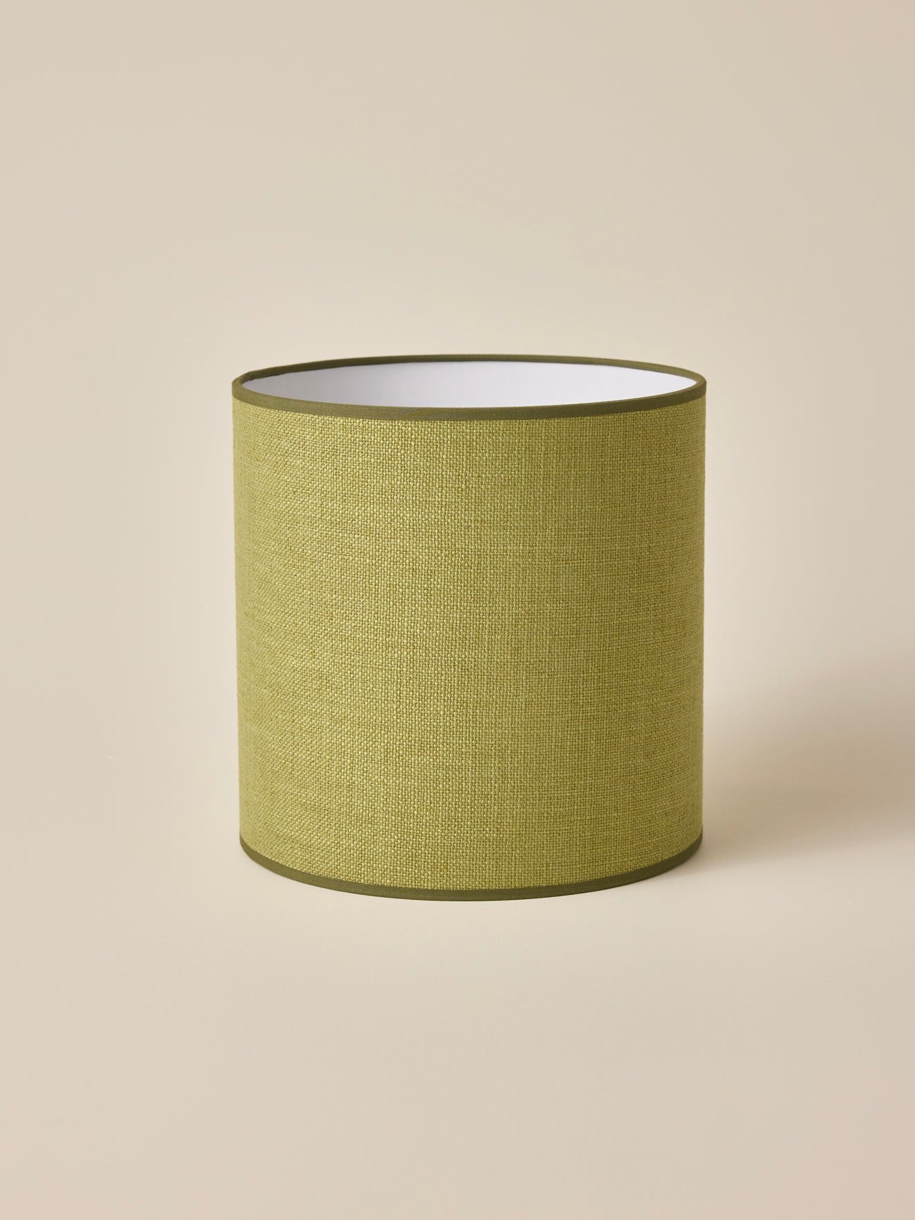 Seventies olive lampshade - small model victory CYRILLUS Green
