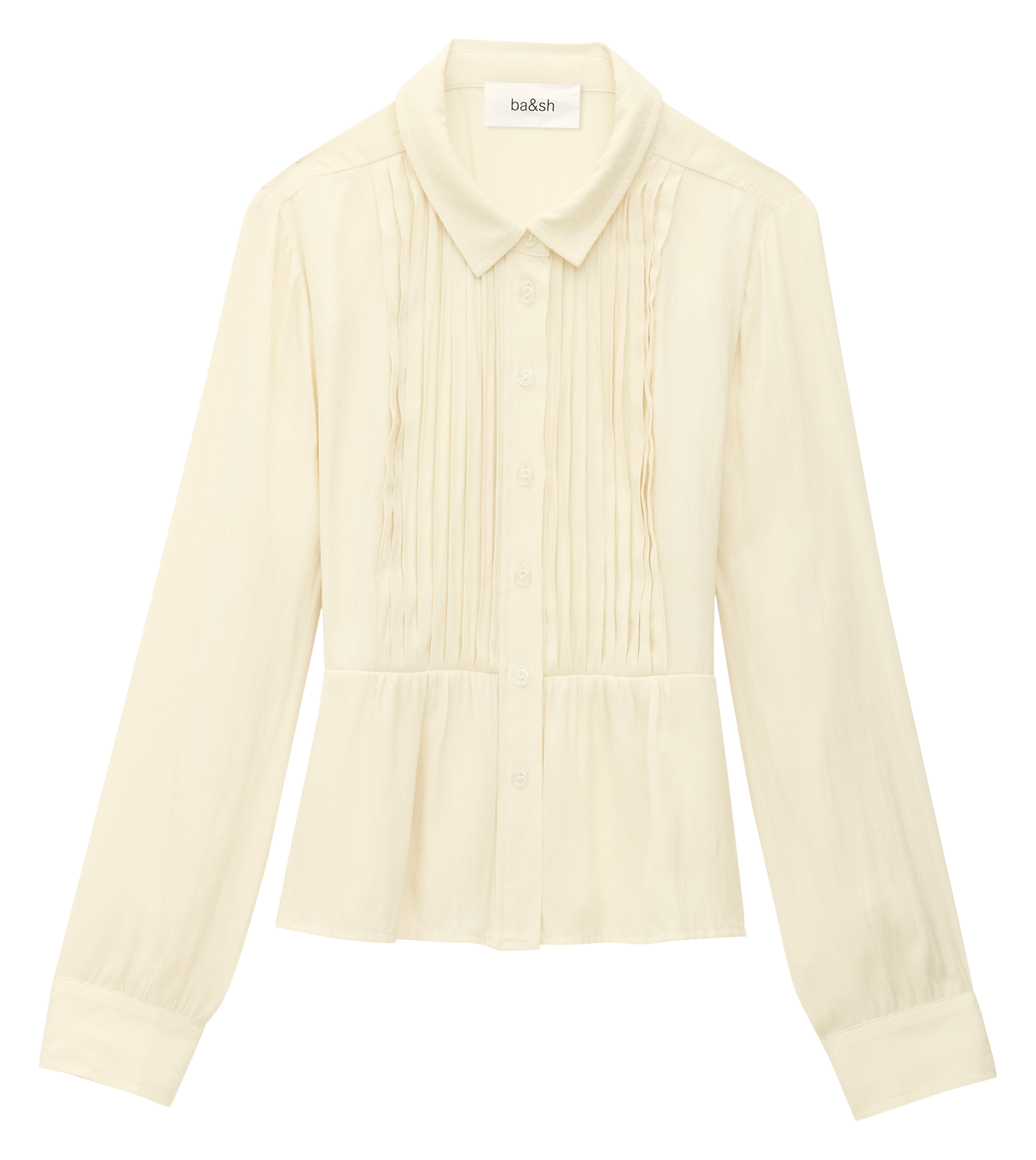 Chemise col classique BA&SH Beige