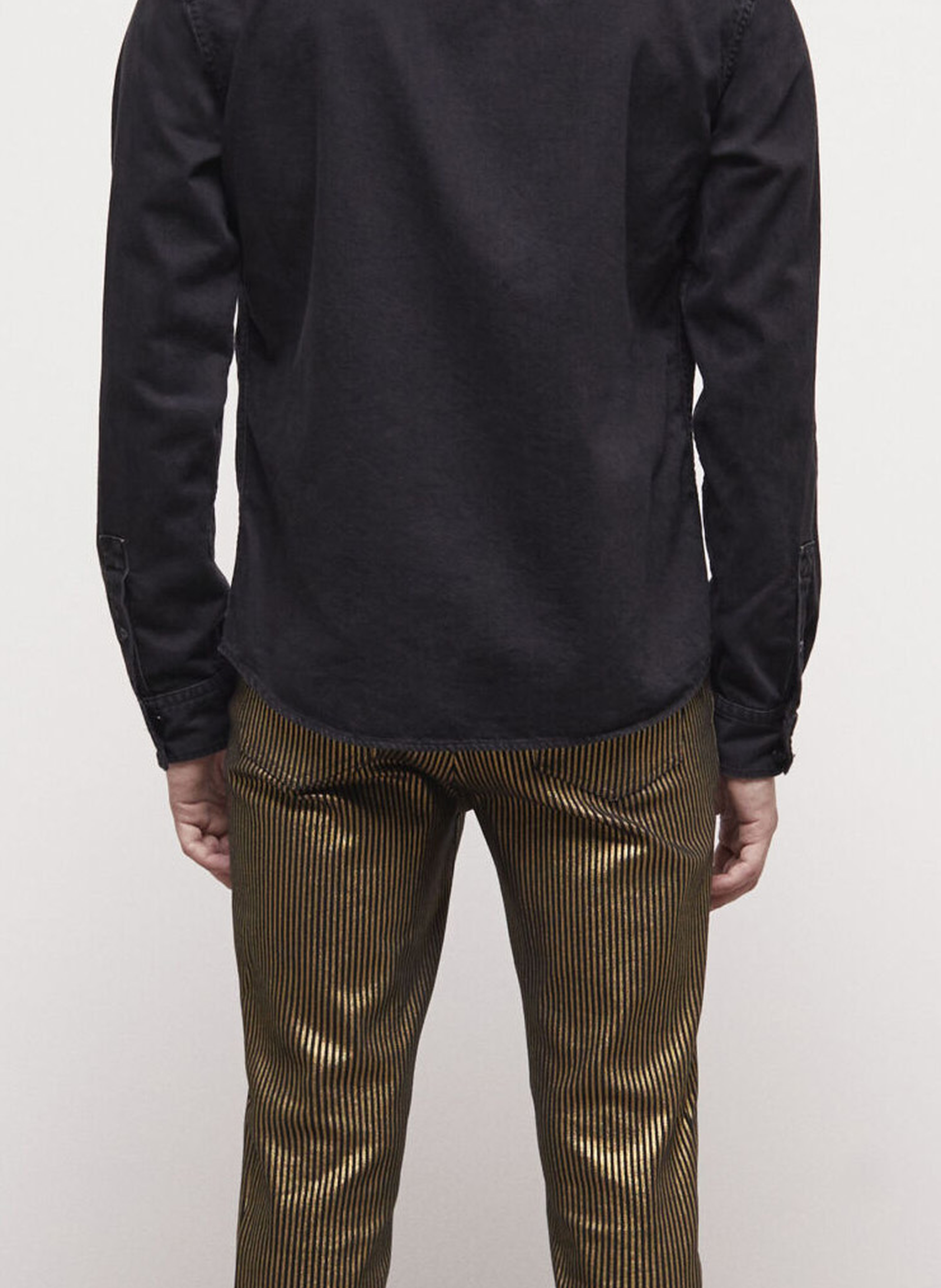 Chemise à clous en coton THE KOOPLES Bleu